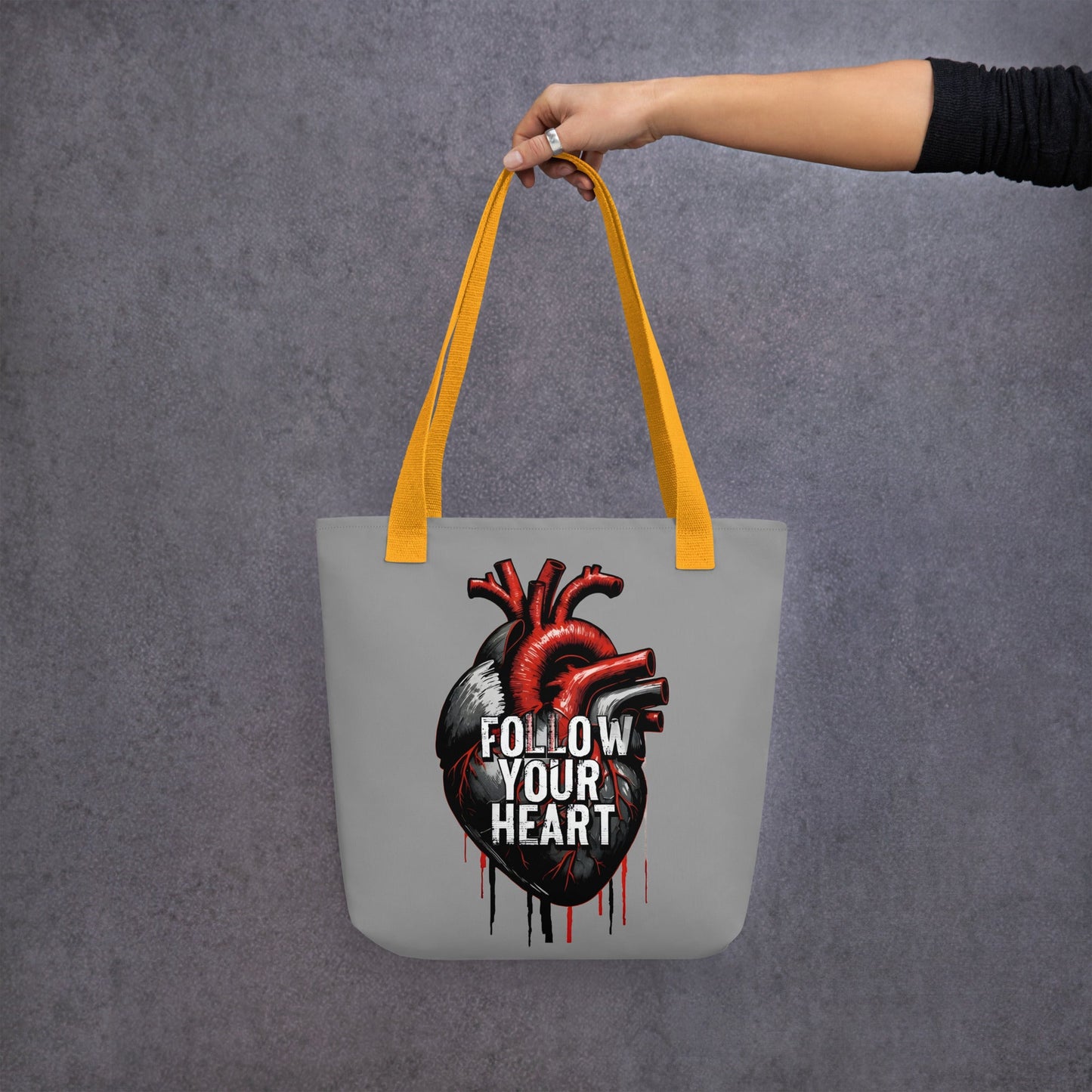 Follow Your Heart Tote Bag - Tote Bags - Discovery Co.