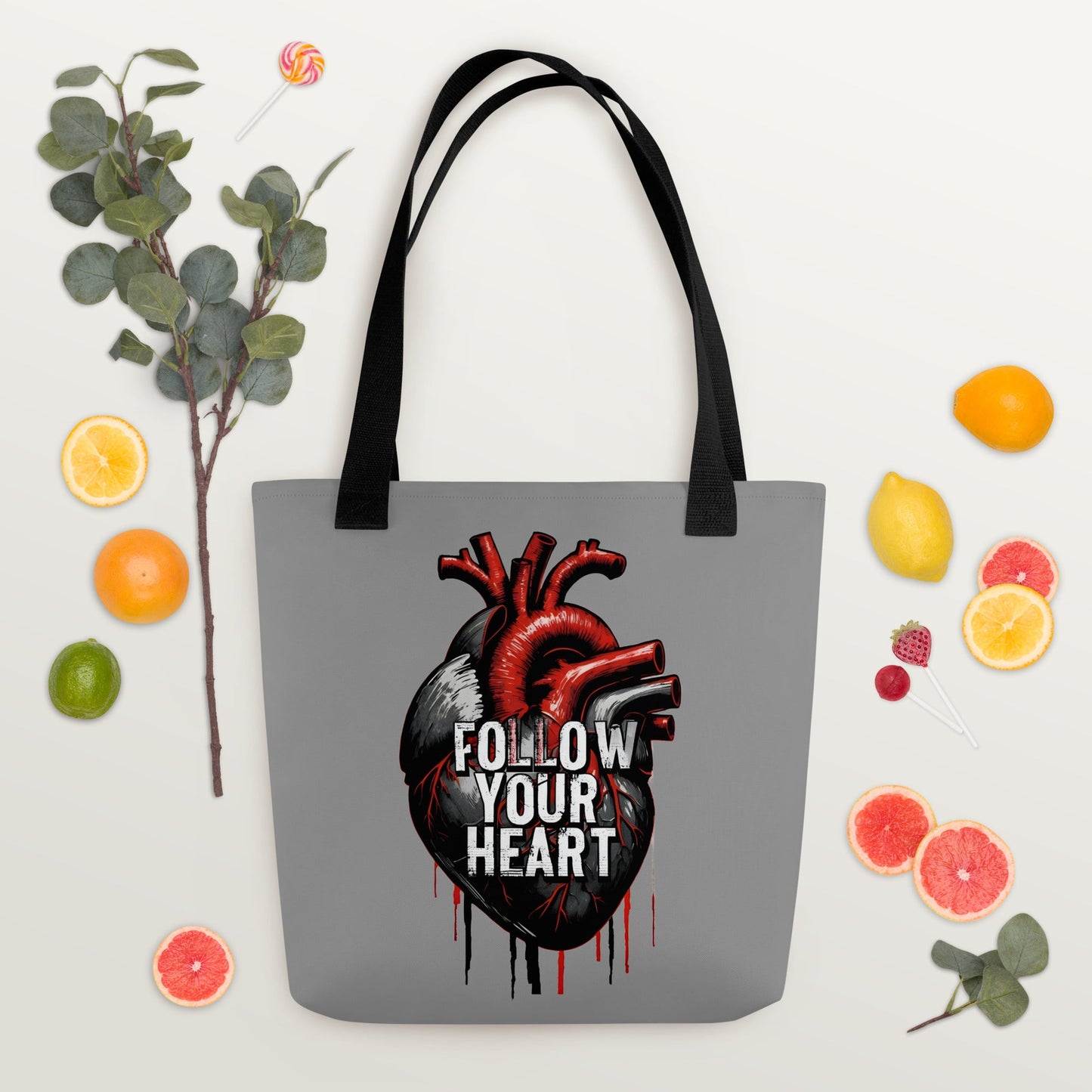 Follow Your Heart Tote Bag - Tote Bags - Discovery Co.