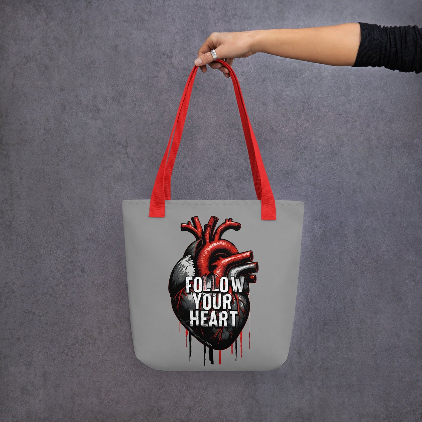 Follow Your Heart Tote Bag - Tote Bags - Discovery Co.
