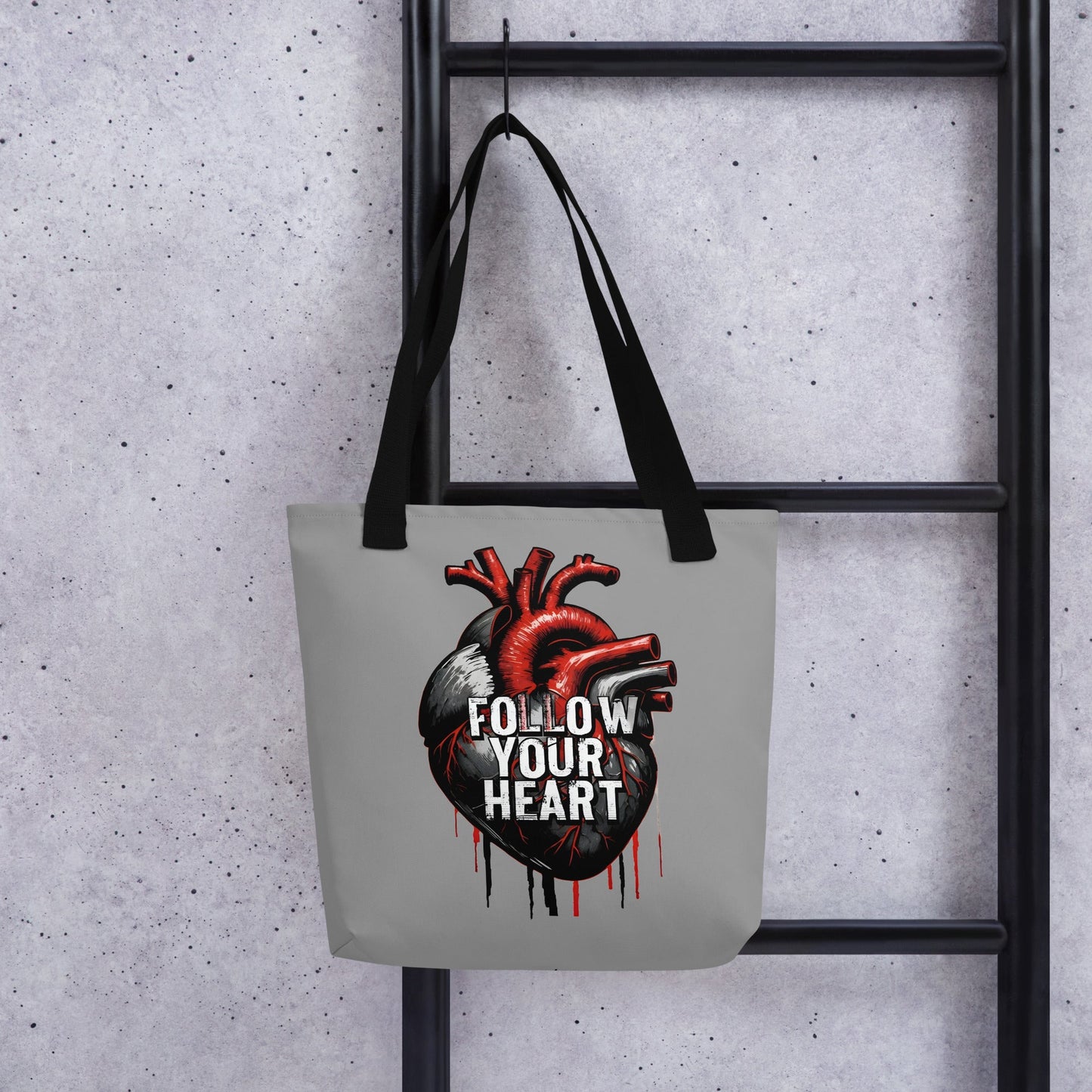 Follow Your Heart Tote Bag - Tote Bags - Discovery Co.