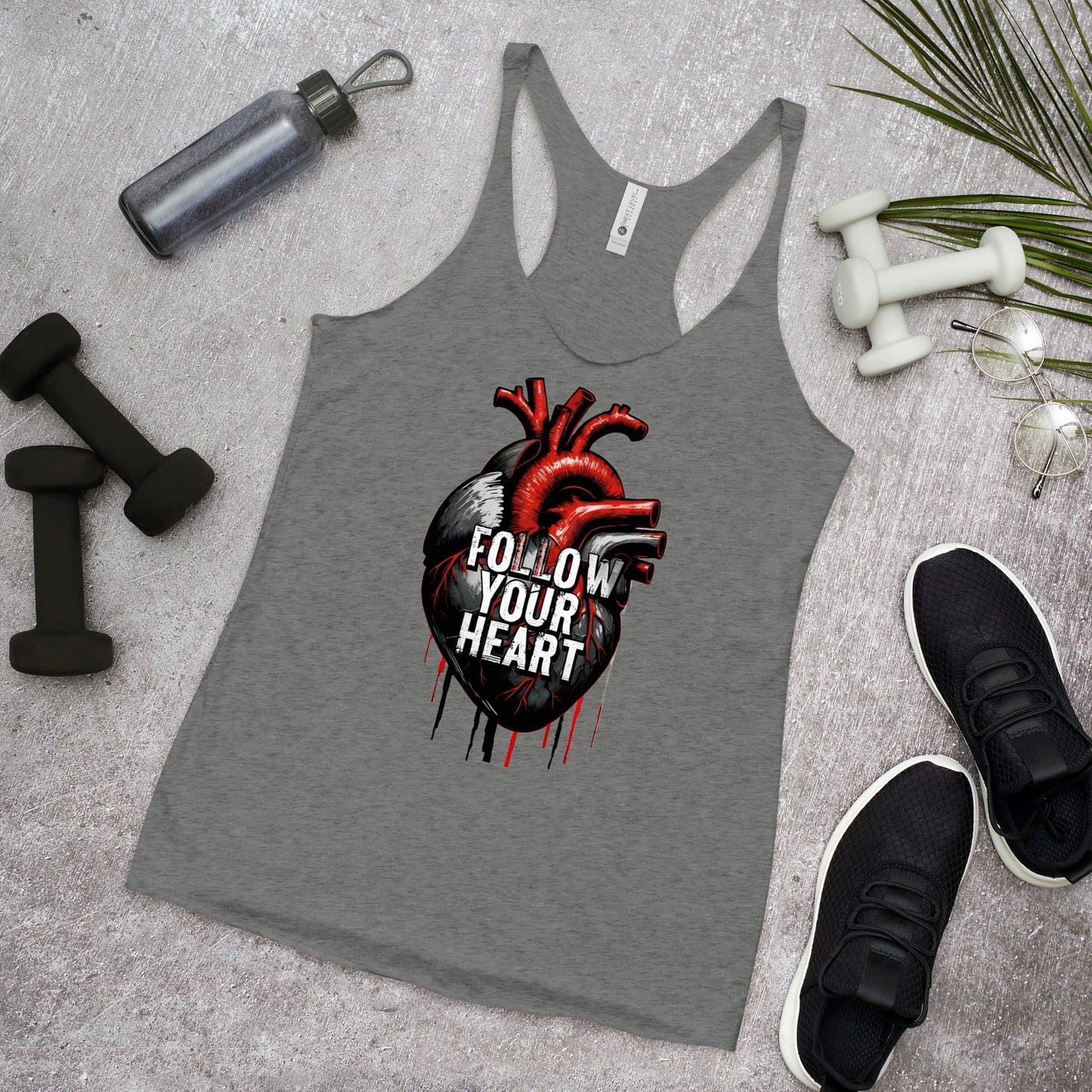 Follow Your Heart Women's Racerback Tank - Women's Shirts - Discovery Co.