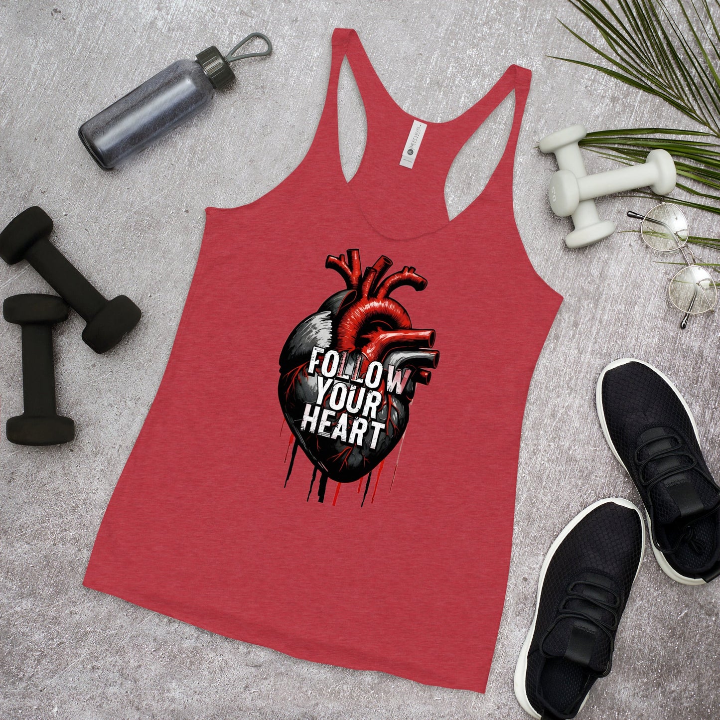 Follow Your Heart Women's Racerback Tank - Women's Shirts - Discovery Co.