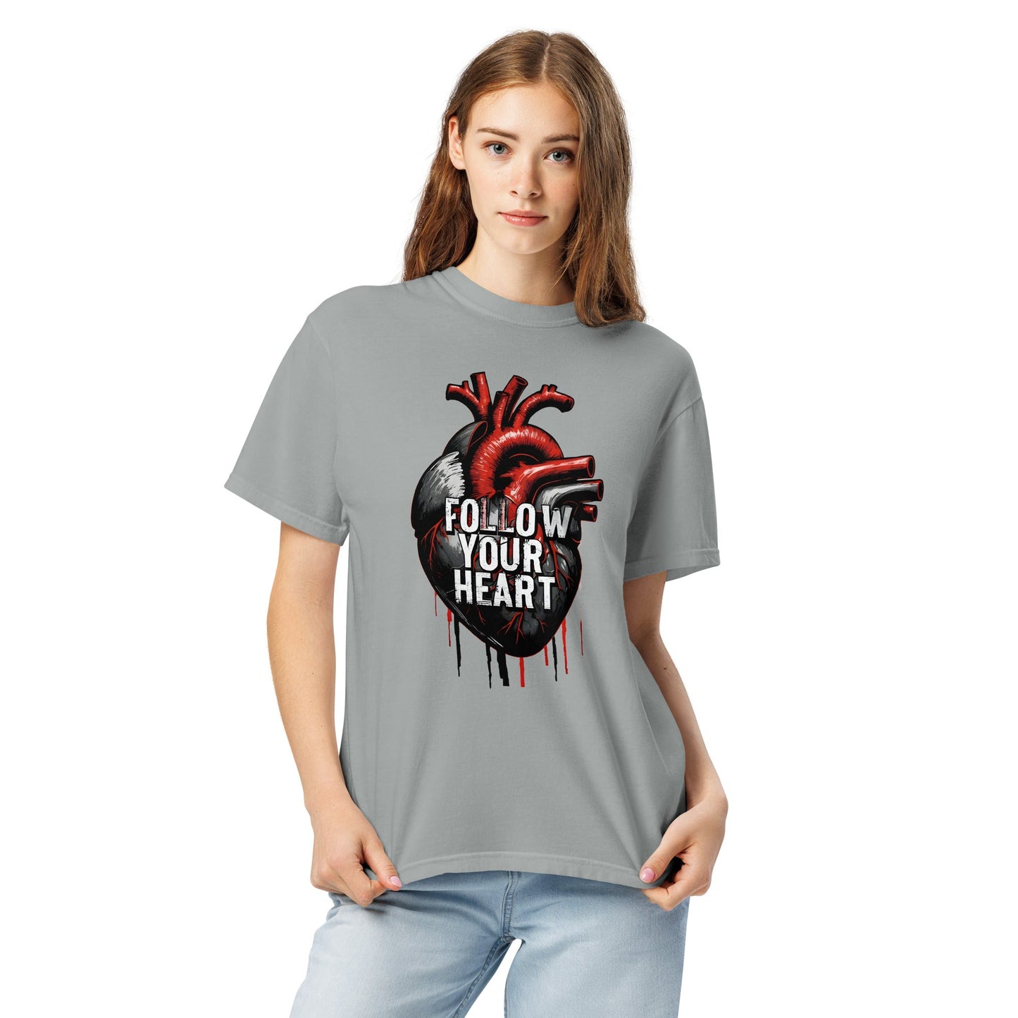 Follow Your Heart Women's (Unisex) Premium Tee - Women's Shirts - Discovery Co.