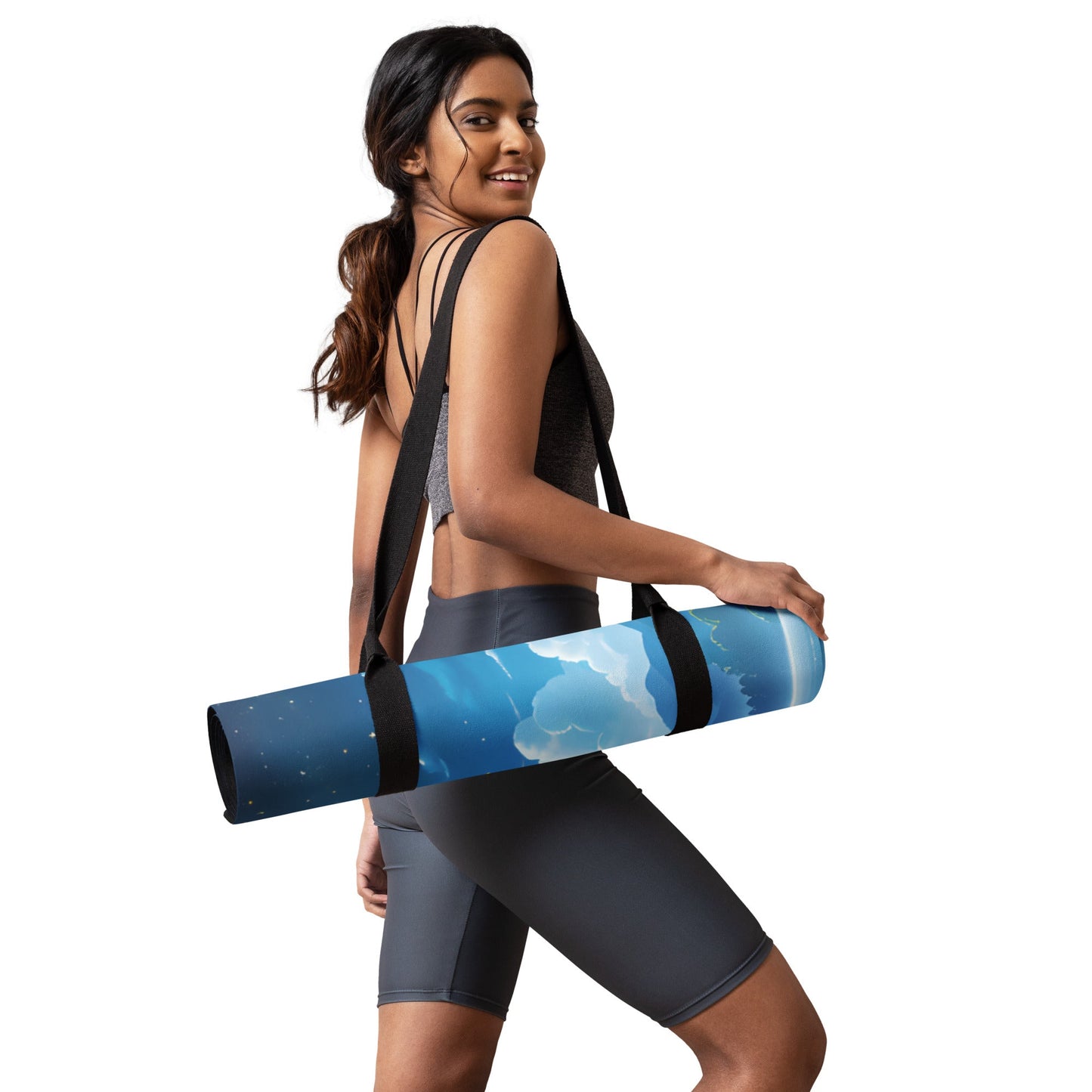 Forest At Night Yoga Mat - Yoga Mat - Discovery Co.
