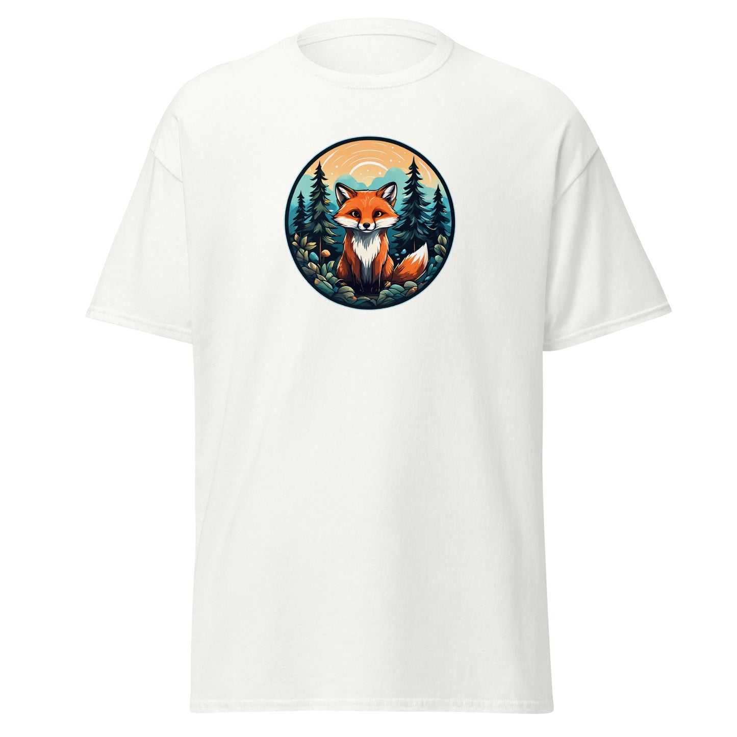 Forest Fox Men's (Unisex) Classic Tee - Men's Shirts - Discovery Co.