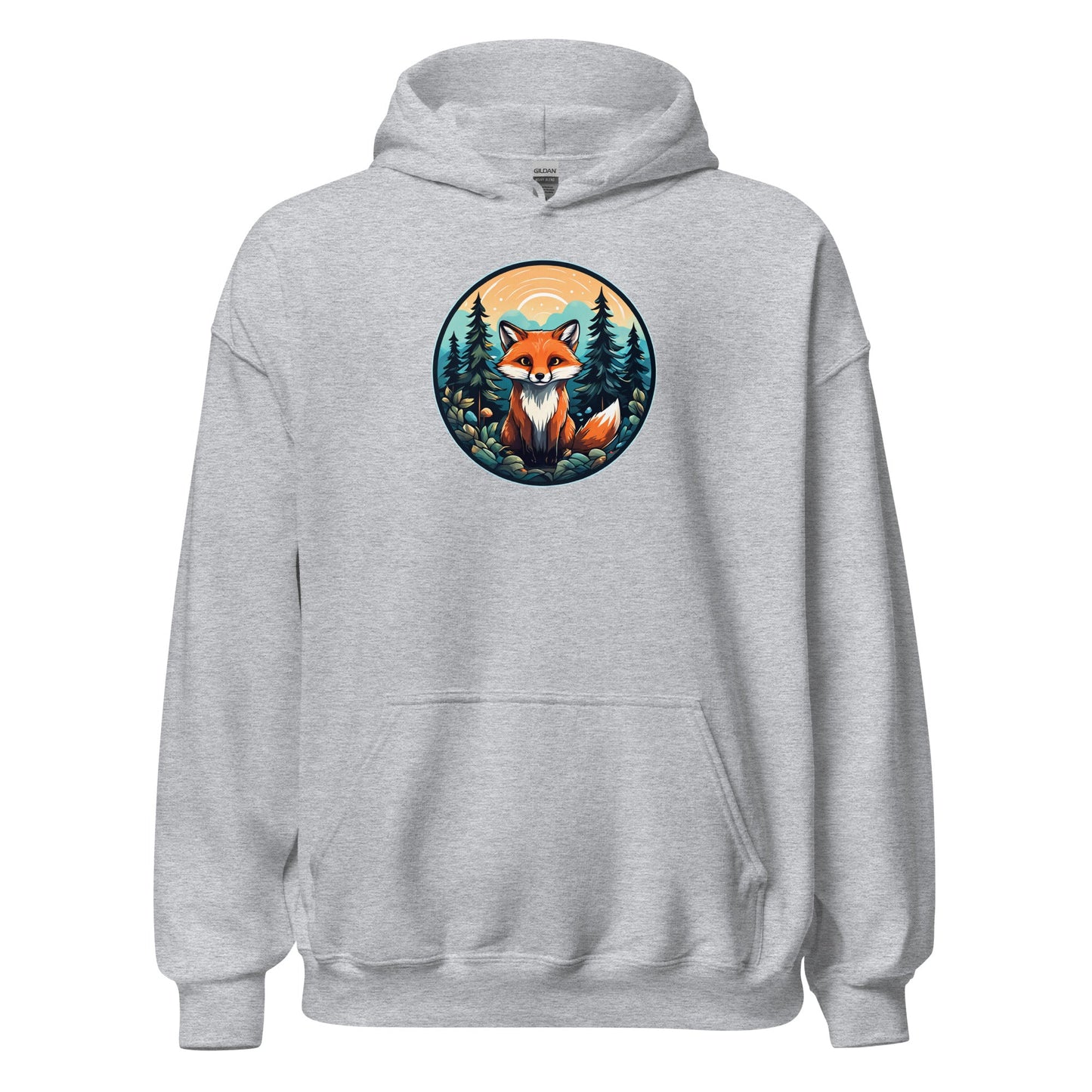 Forest Fox Men's (Unisex) Hoodie - Discovery Co.