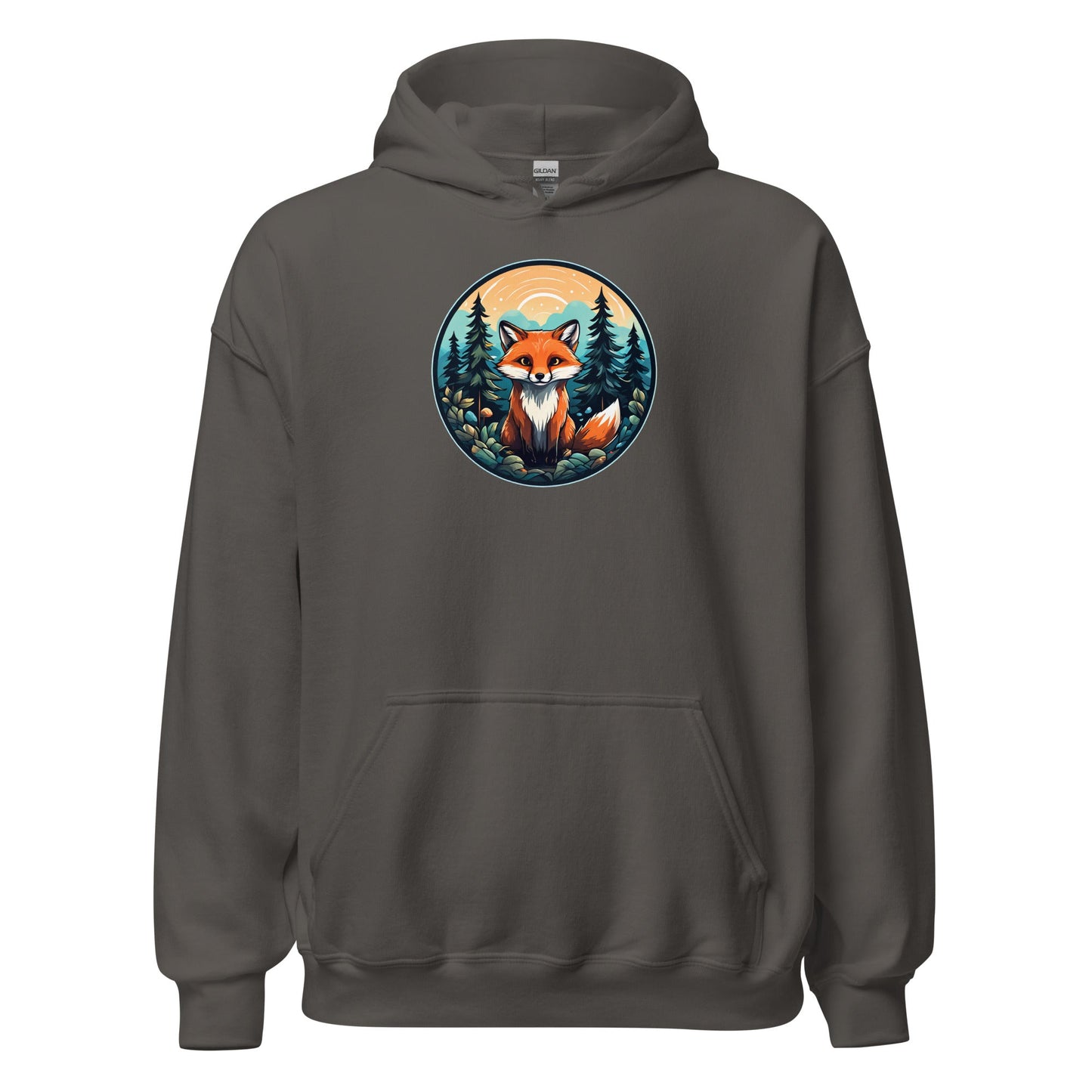 Forest Fox Men's (Unisex) Hoodie - Discovery Co.