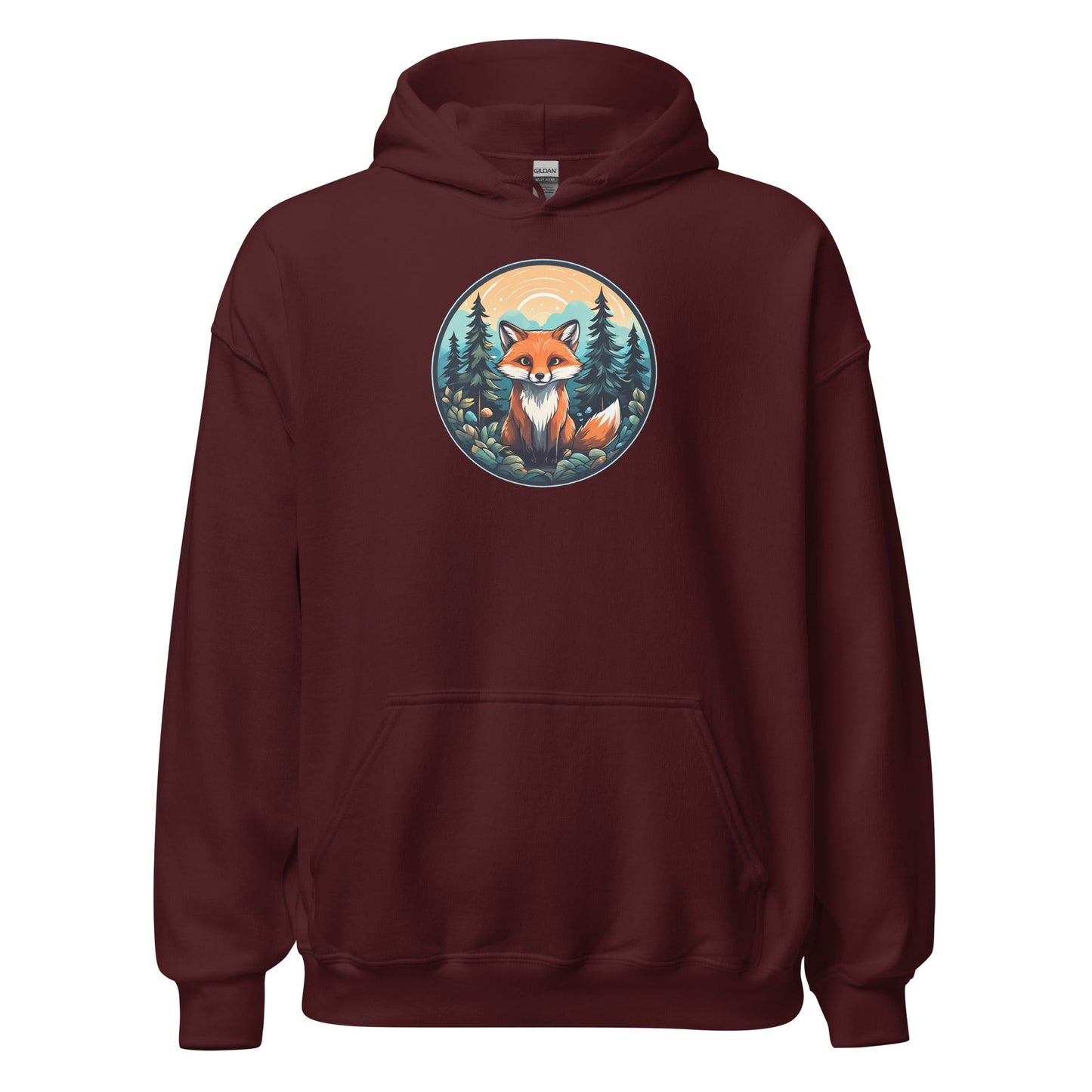 Forest Fox Men's (Unisex) Hoodie - Discovery Co.