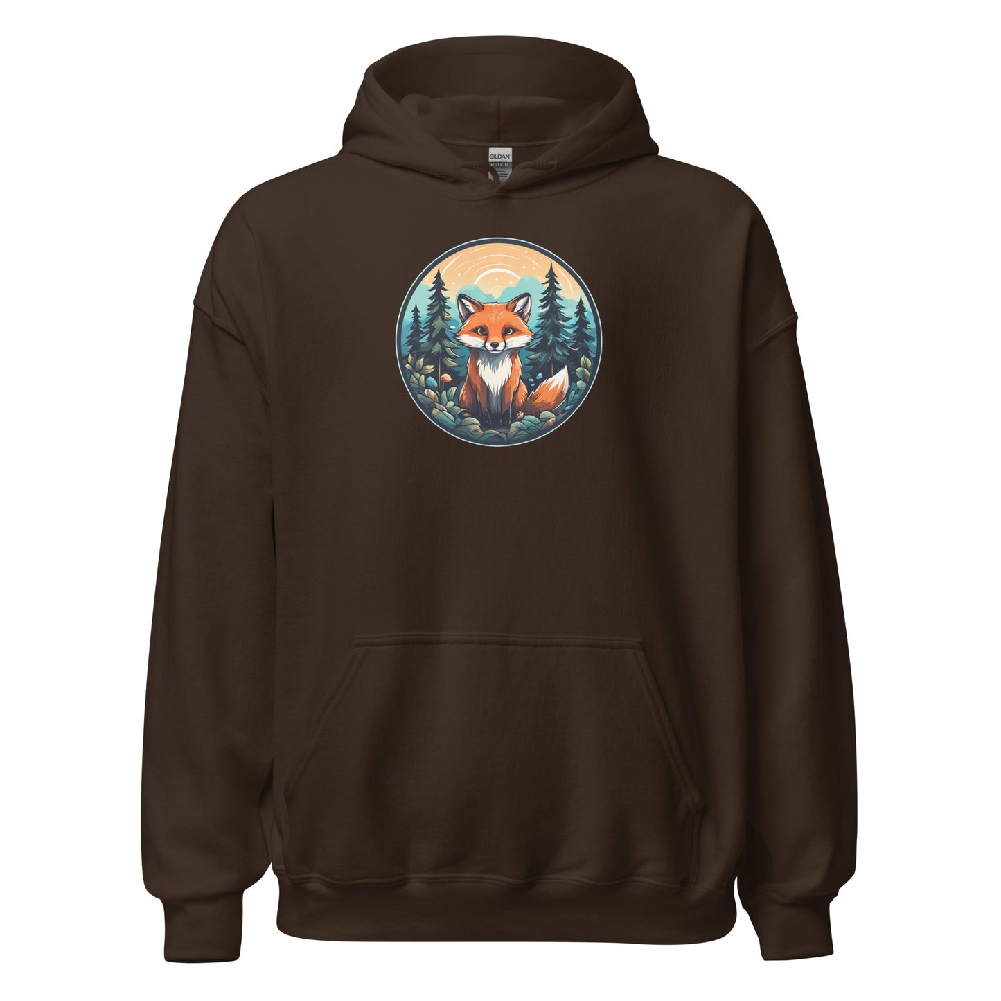 Forest Fox Men's (Unisex) Hoodie - Discovery Co.