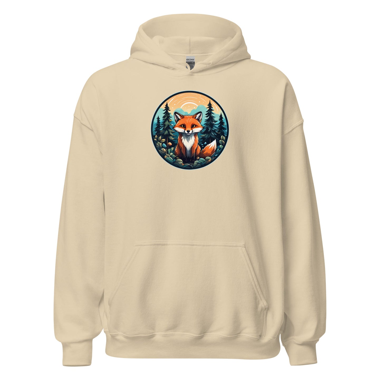 Forest Fox Men's (Unisex) Hoodie - Discovery Co.