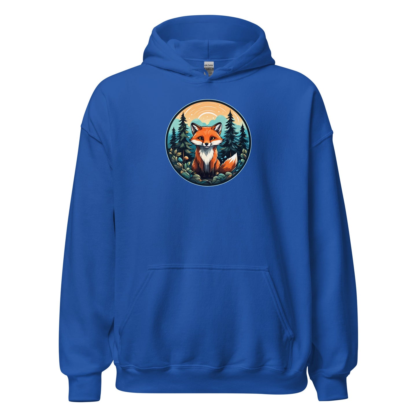 Forest Fox Men's (Unisex) Hoodie - Discovery Co.