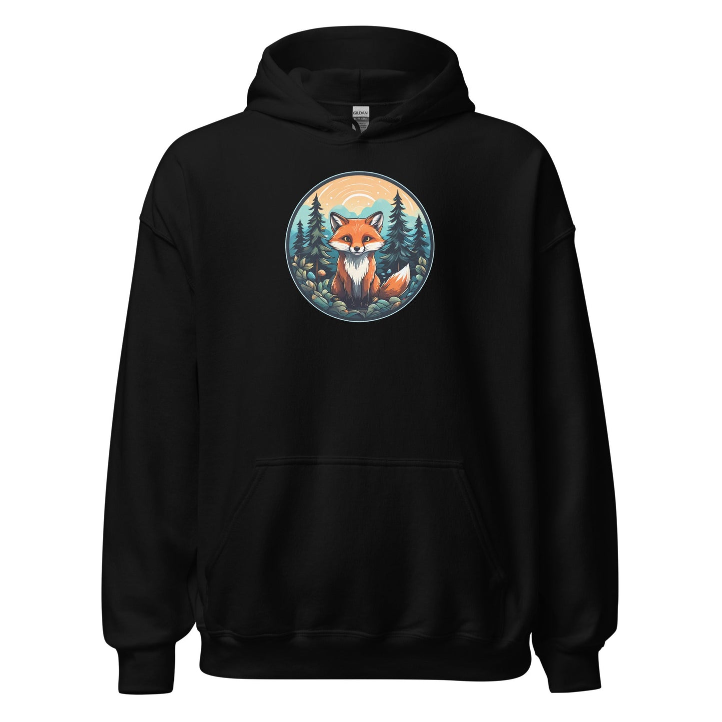 Forest Fox Men's (Unisex) Hoodie - Discovery Co.