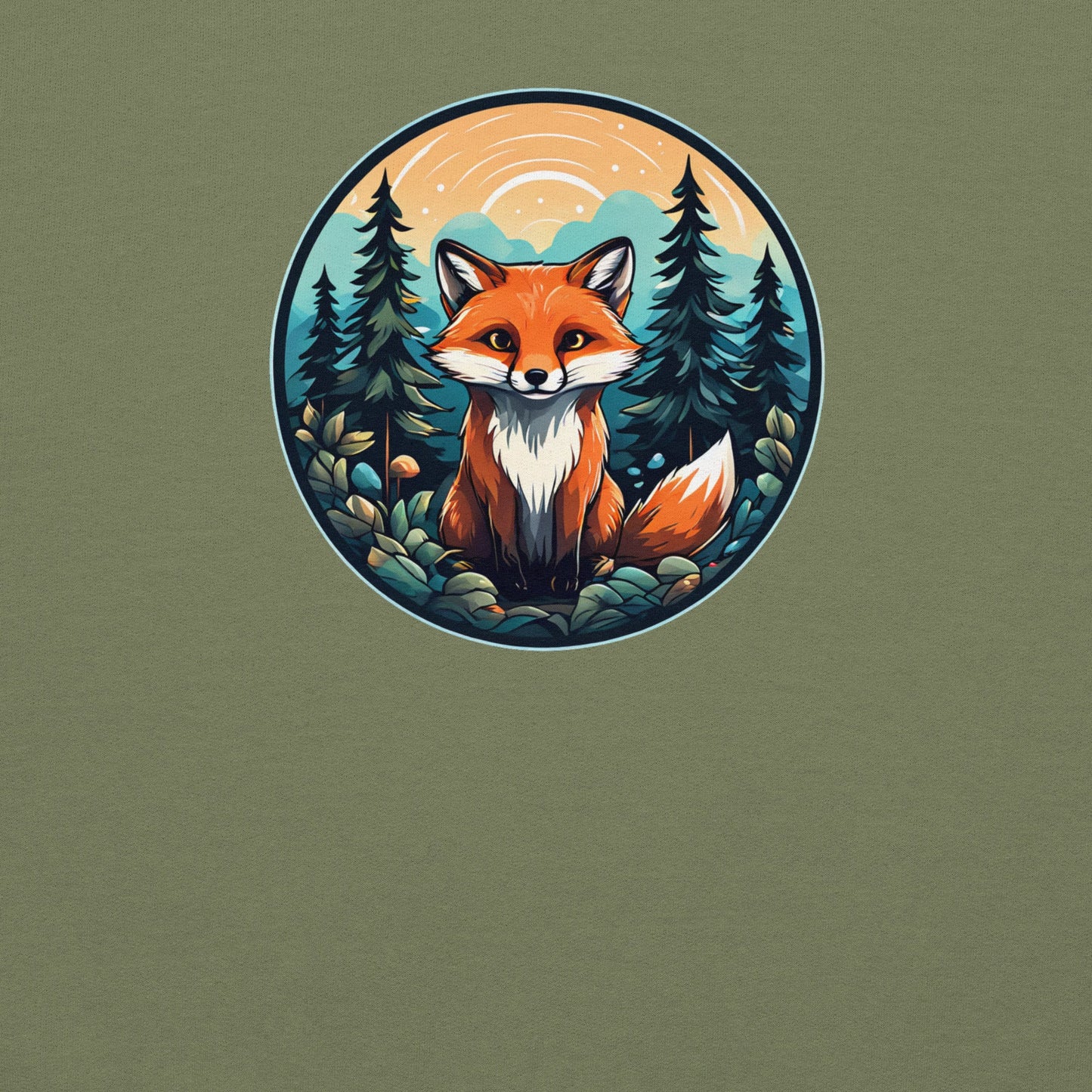 Forest Fox Men's (Unisex) Hoodie - Hoodies - Discovery Co.