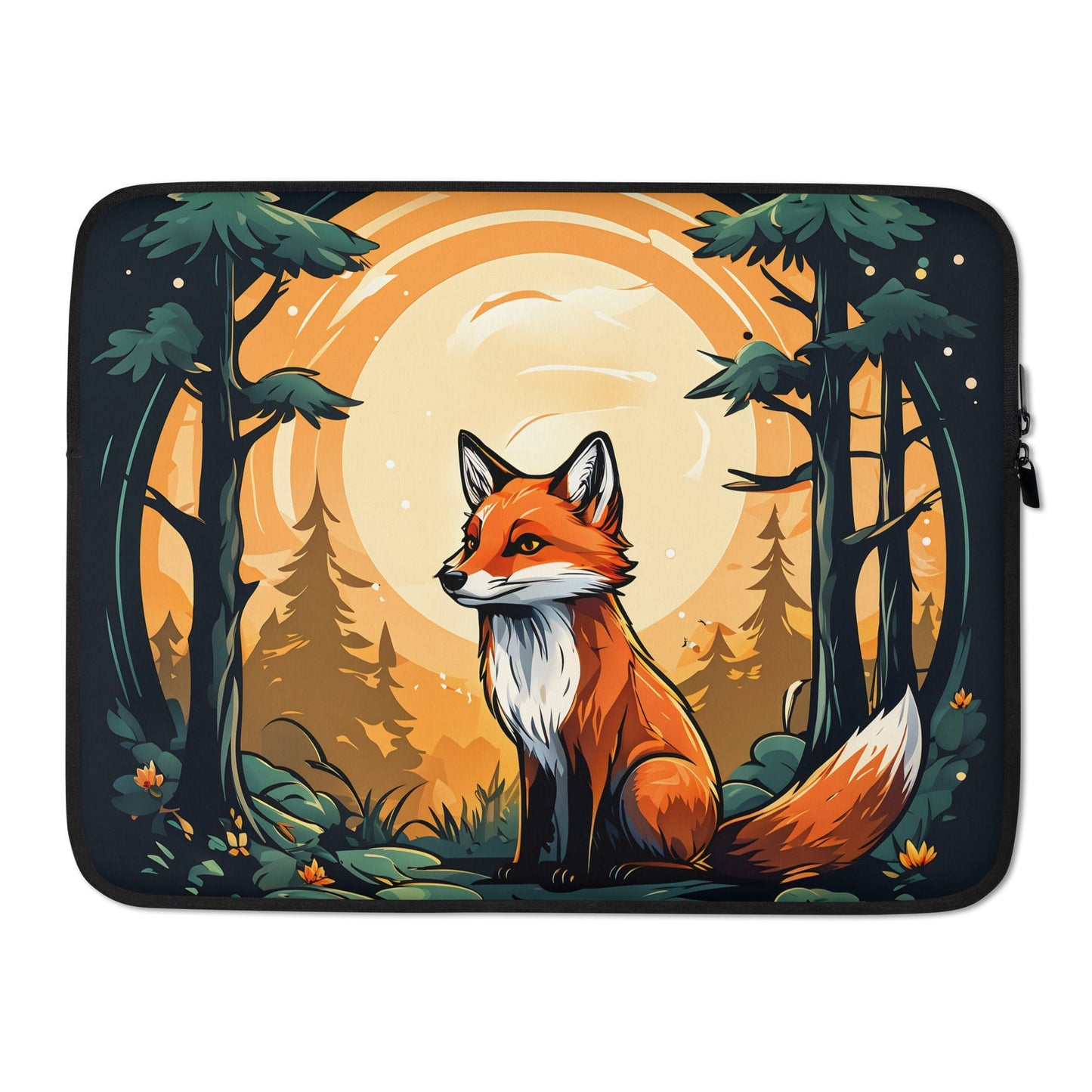Fox In The Forest Laptop Sleeve - Laptop Cases - Discovery Co.