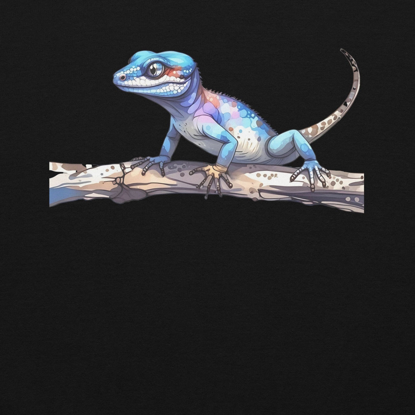 Gecko Watercolor Art Men's (Unisex) Hoodie - Hoodies - Discovery Co.