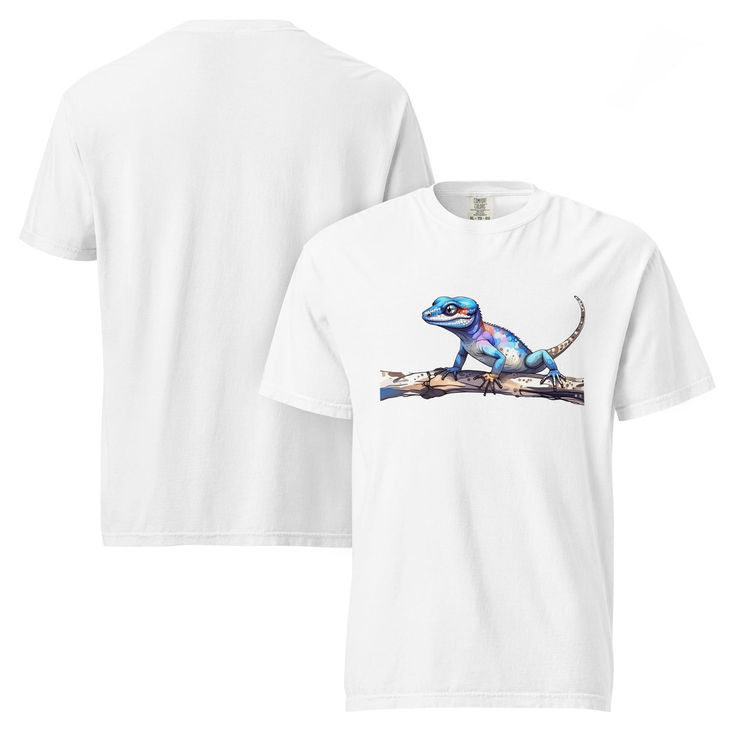 Gecko Watercolor Art Men's (Unisex) Premium Tee - Men's Shirts - Discovery Co.
