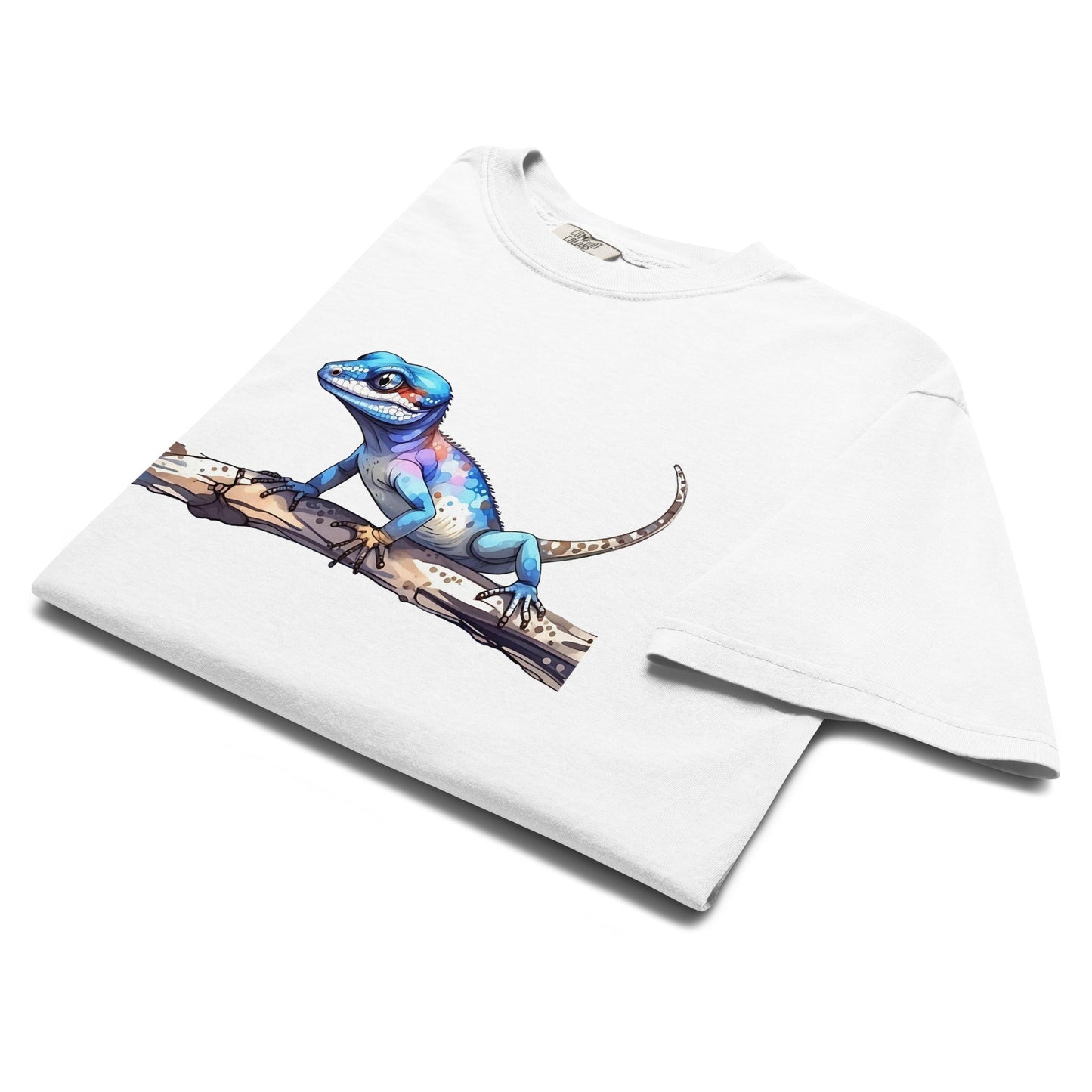 Gecko Watercolor Art Men's (Unisex) Premium Tee - Men's Shirts - Discovery Co.