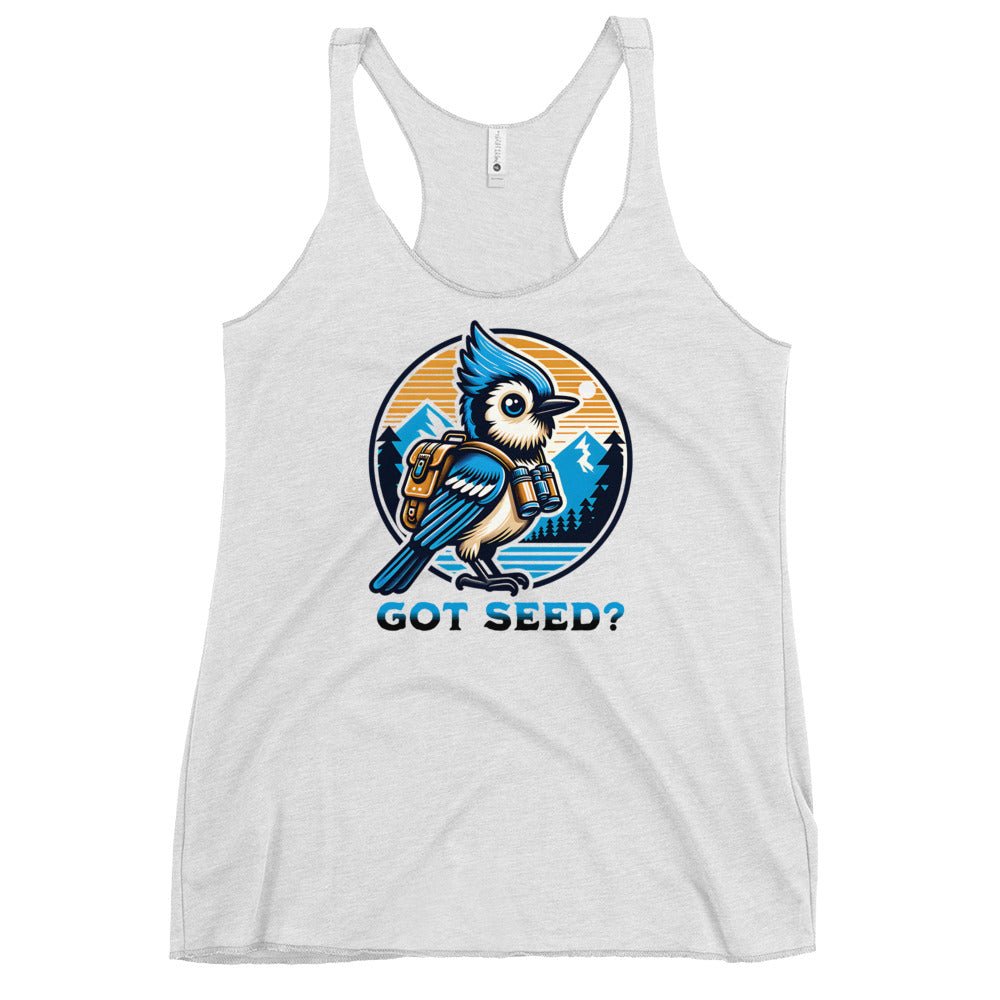 Got Seed? II Women's Racerback Tank - Women's Shirts - Discovery Co.