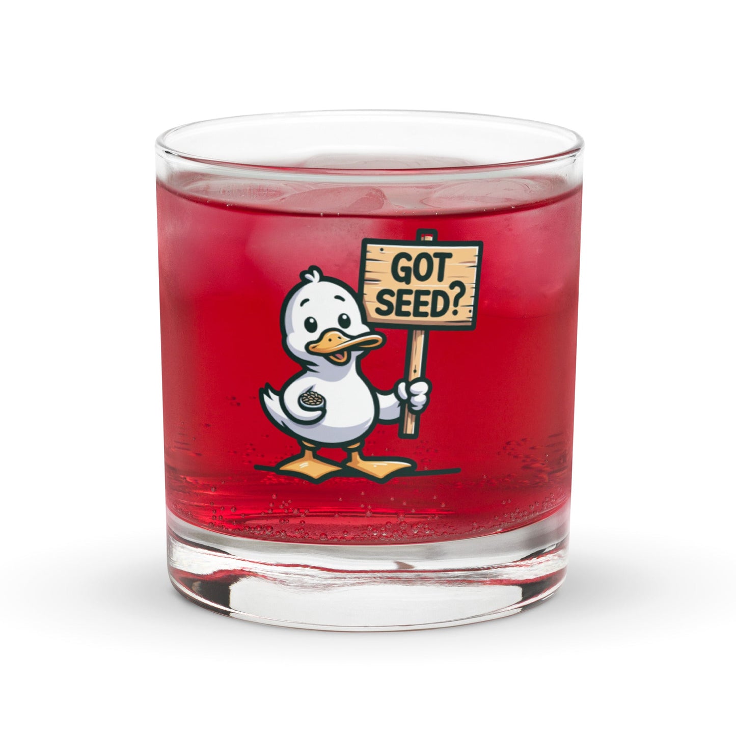 Got Seed? Rocks Glass - Rocks Glass - Discovery Co.