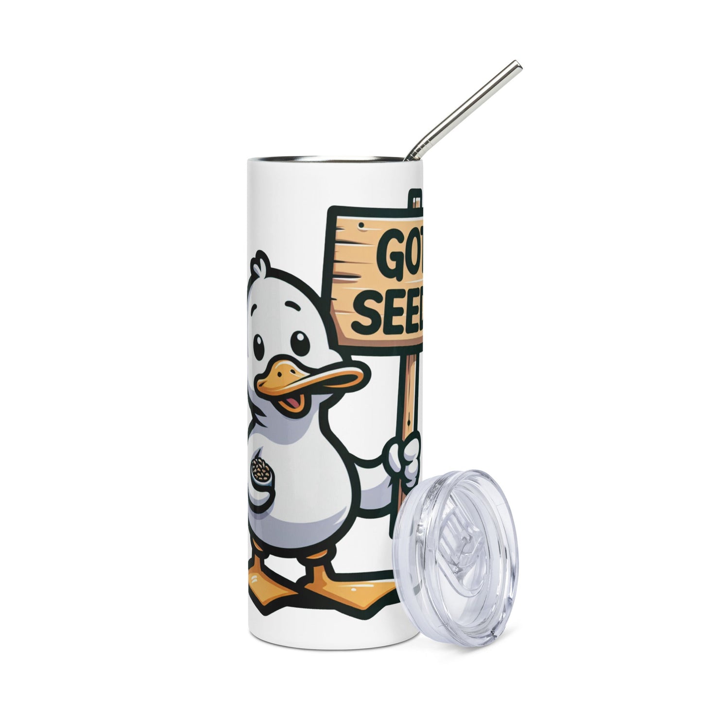 Got Seed? Stainless Steel Tumbler - Steel Tumbler - Discovery Co.