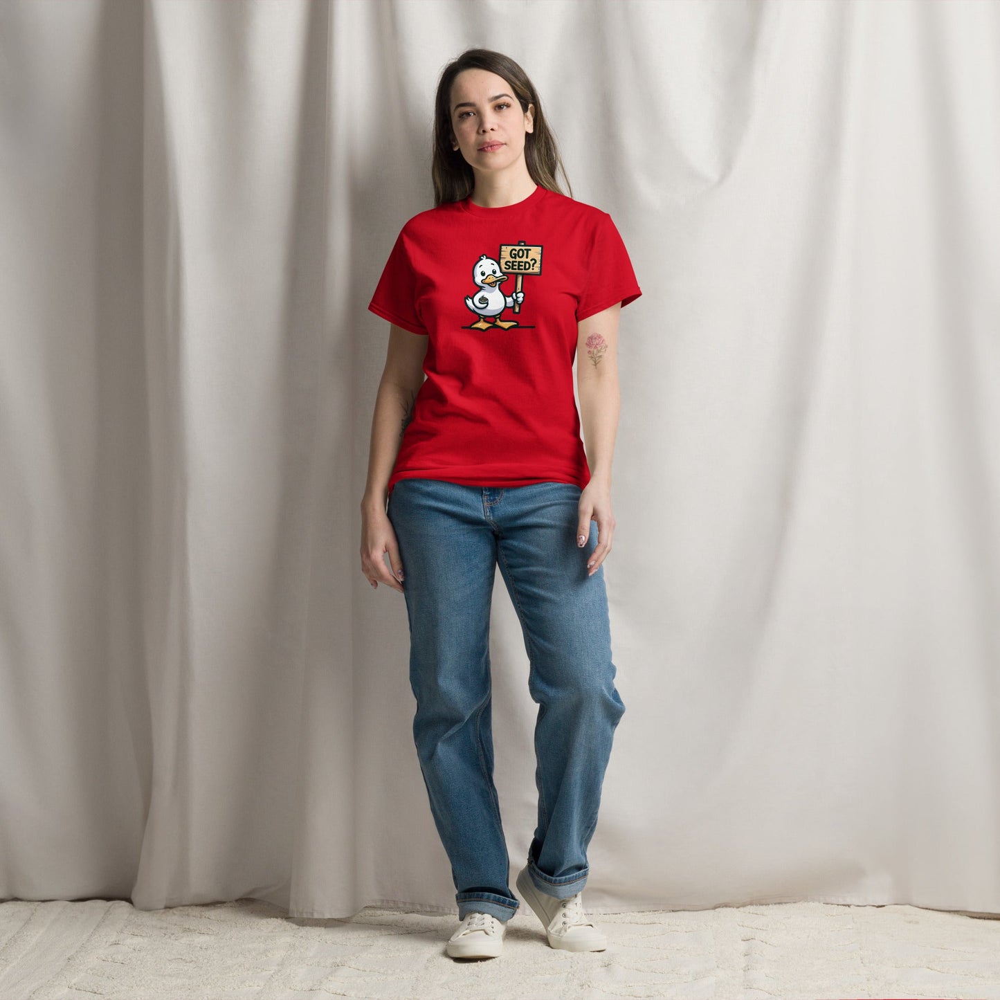 Got Seed? Women's (Unisex) Classic Tee - Women's Shirts - Discovery Co.