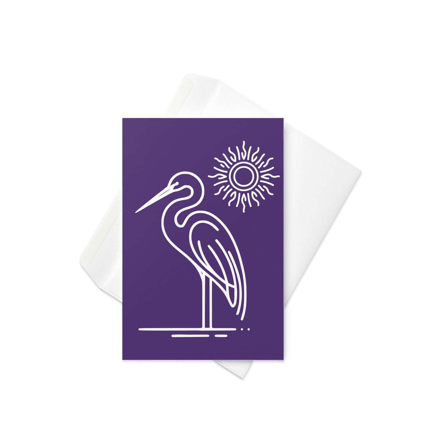 Great Blue Heron Greeting Card - Greeting Card - Discovery Co.