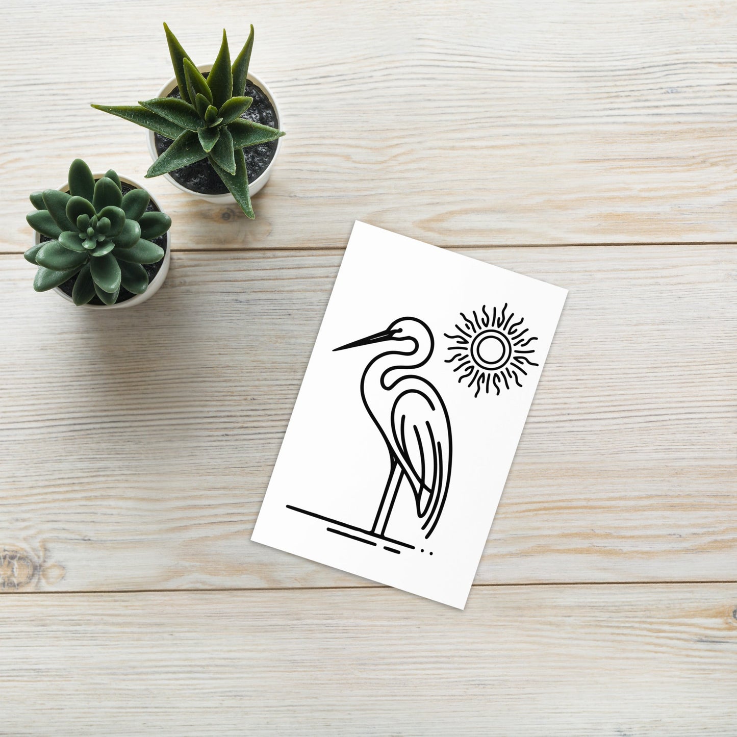 Great Blue Heron II Greeting Card - Greeting Card - Discovery Co.