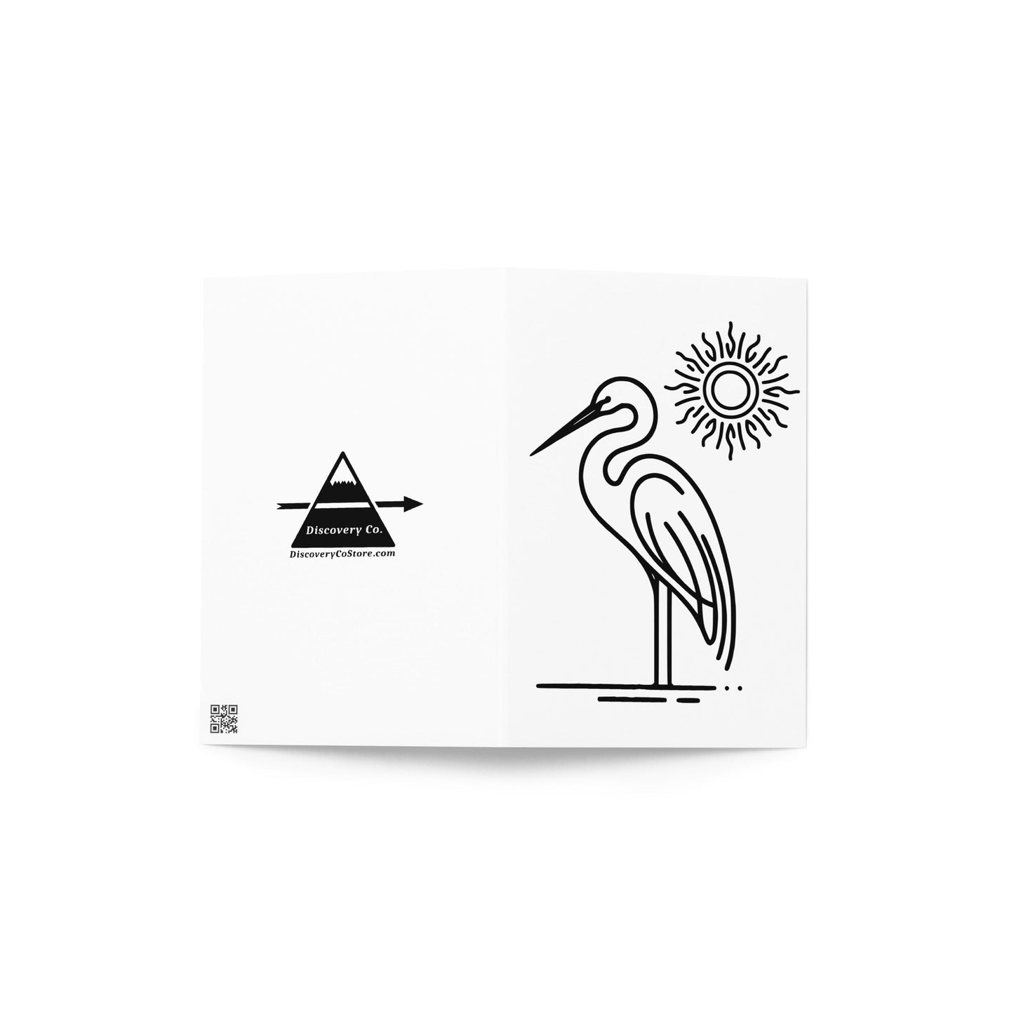 Great Blue Heron II Greeting Card - Greeting Card - Discovery Co.
