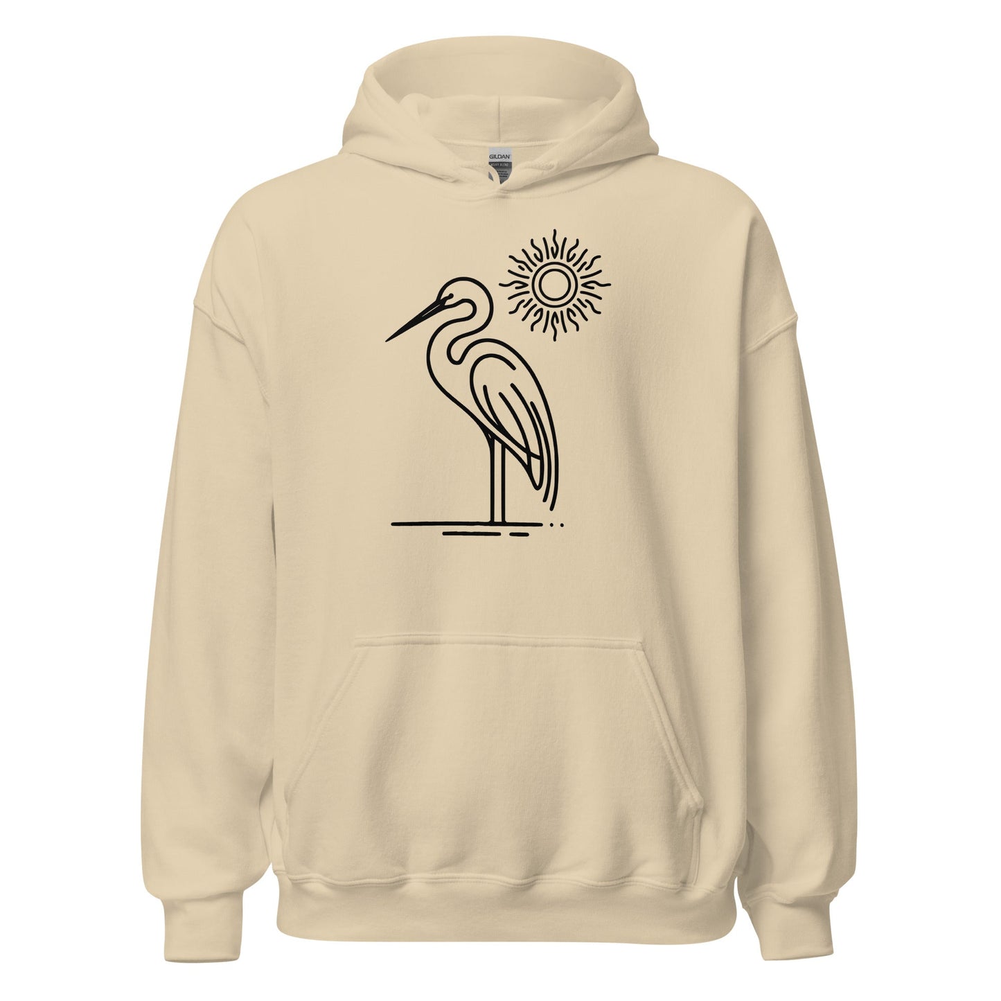 Great Blue Heron II Men's (Unisex) Hoodie - Hoodies - Discovery Co.