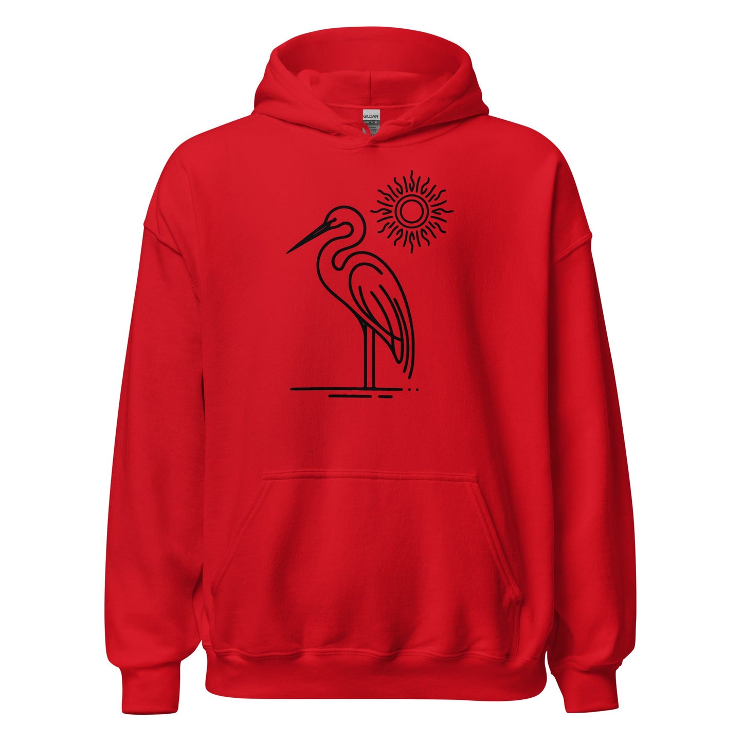 Great Blue Heron II Men's (Unisex) Hoodie - Hoodies - Discovery Co.