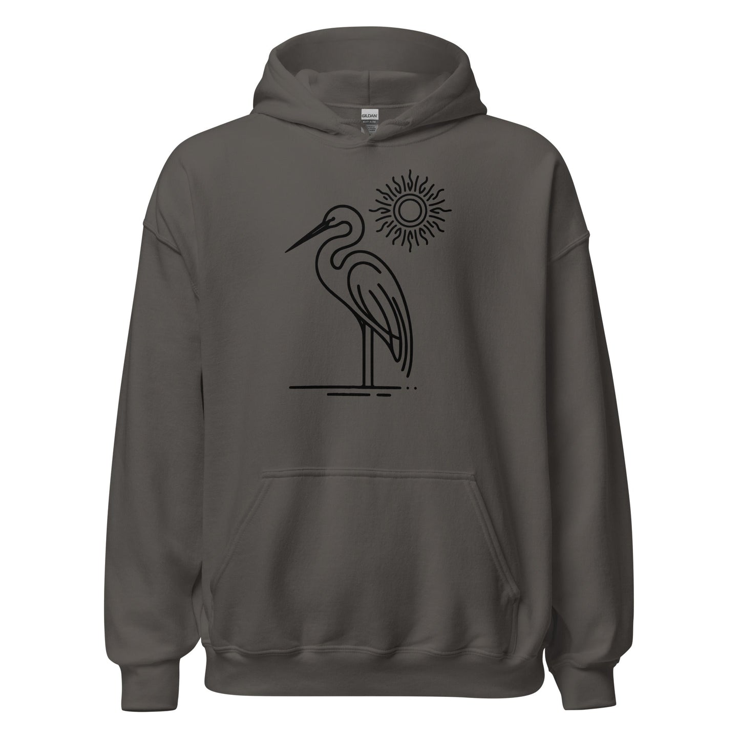 Great Blue Heron II Men's (Unisex) Hoodie - Hoodies - Discovery Co.
