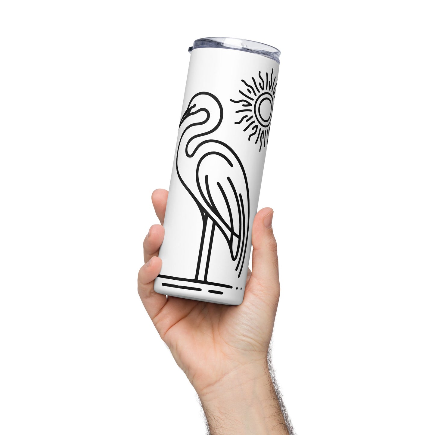Great Blue Heron II Stainless Steel Tumbler - Steel Tumbler - Discovery Co.