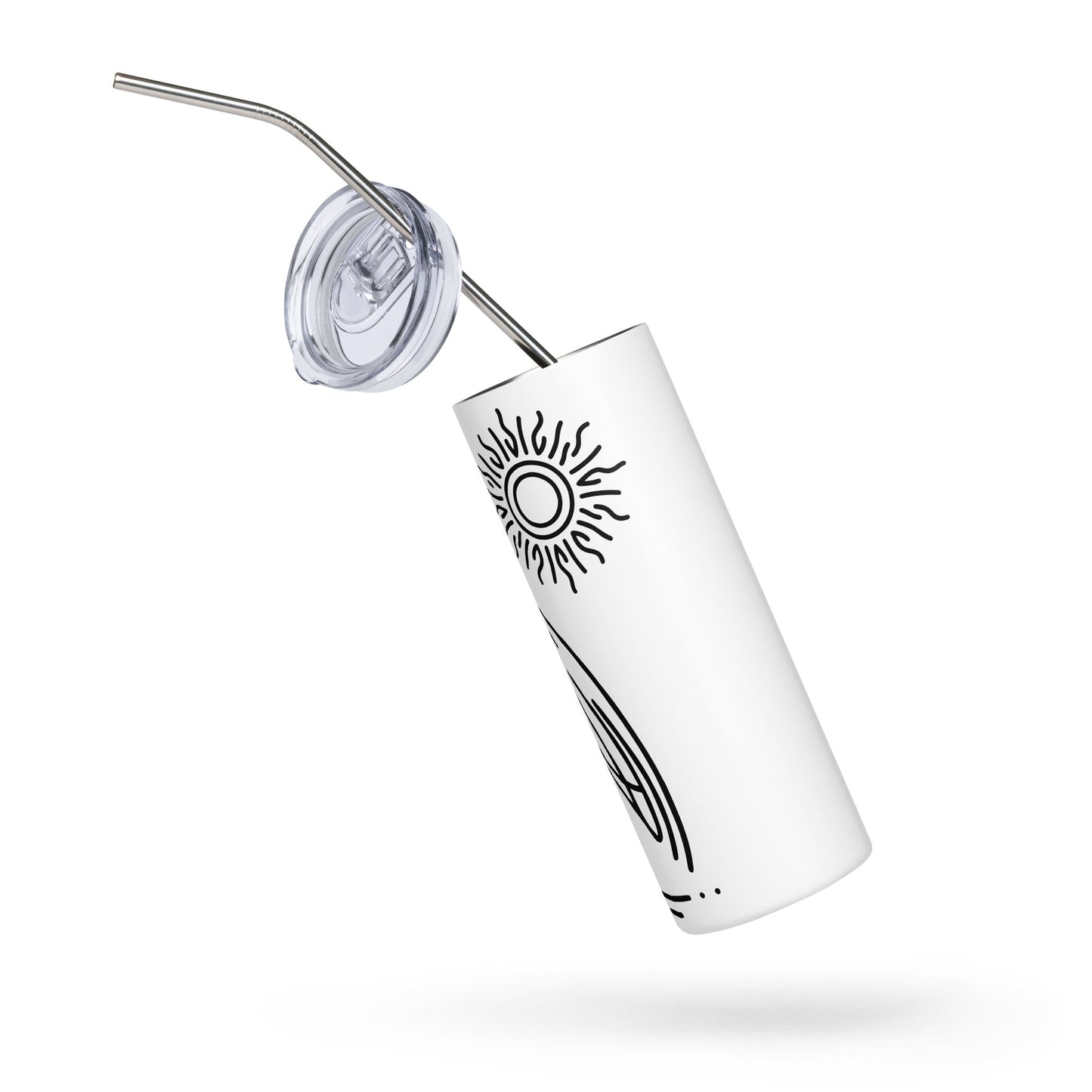 Great Blue Heron II Stainless Steel Tumbler - Steel Tumbler - Discovery Co.