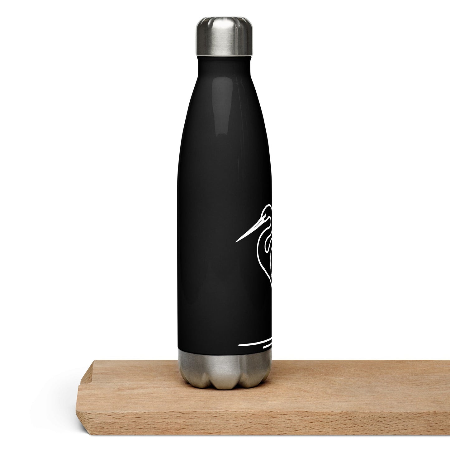 Great Blue Heron II Stainless Steel Water Bottle - Stainless Steel Water Bottle - Discovery Co.
