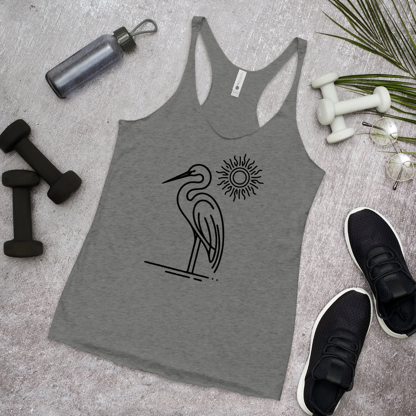 Great Blue Heron II Women's Racerback Tank - Women's Shirts - Discovery Co.