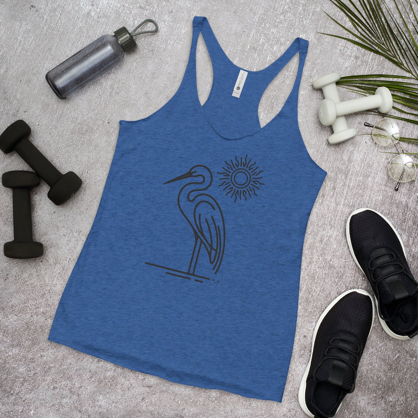Great Blue Heron II Women's Racerback Tank - Women's Shirts - Discovery Co.