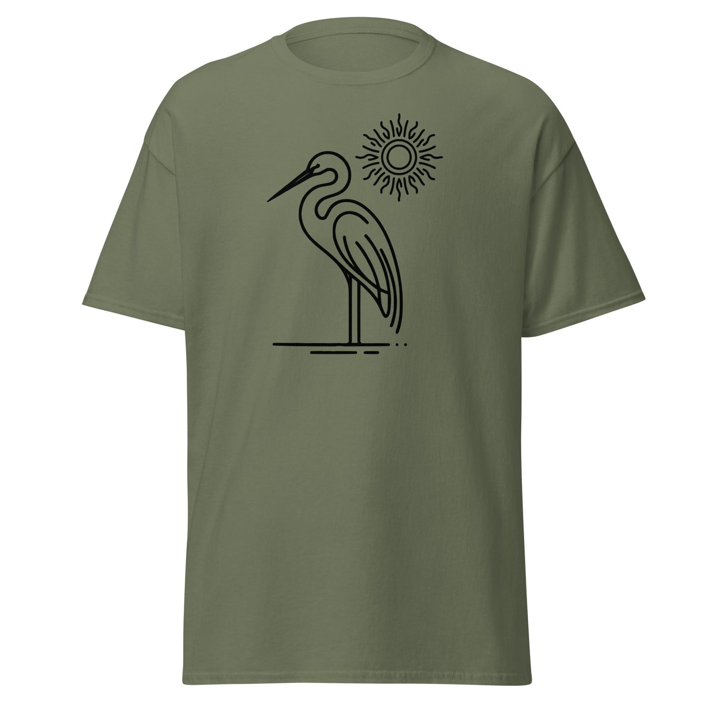 Great Blue Heron II Women's (Unisex) Classic Tee - Women's Shirts - Discovery Co.