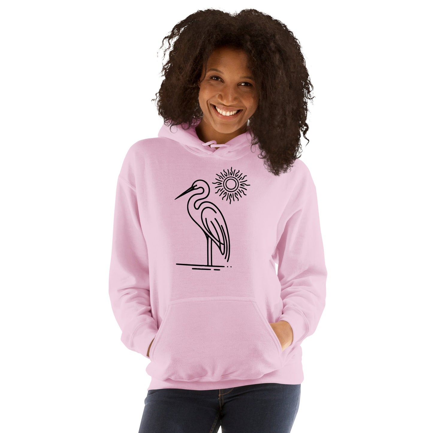 Great Blue Heron II Women's (Unisex) Hoodie - Hoodies - Discovery Co.