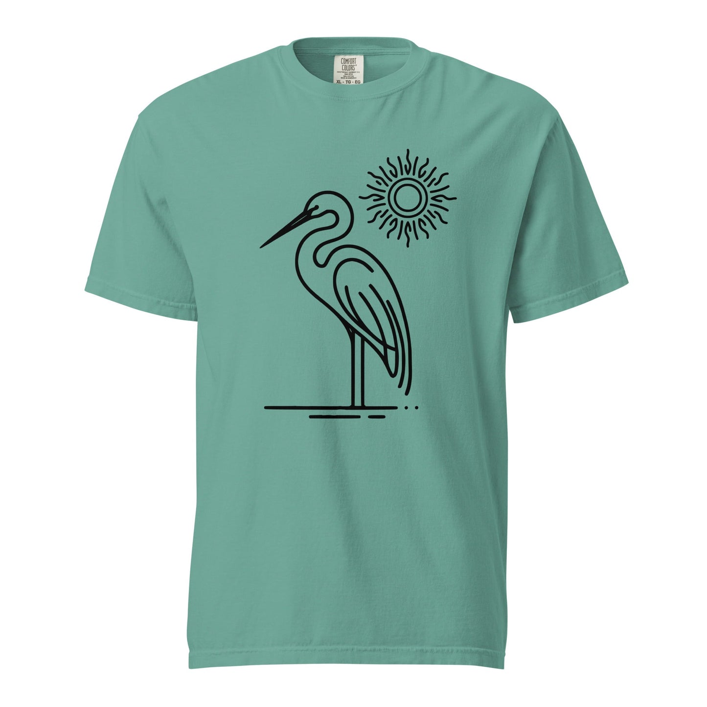 Great Blue Heron II Women's (Unisex) Premium Tee - Women's Shirts - Discovery Co.
