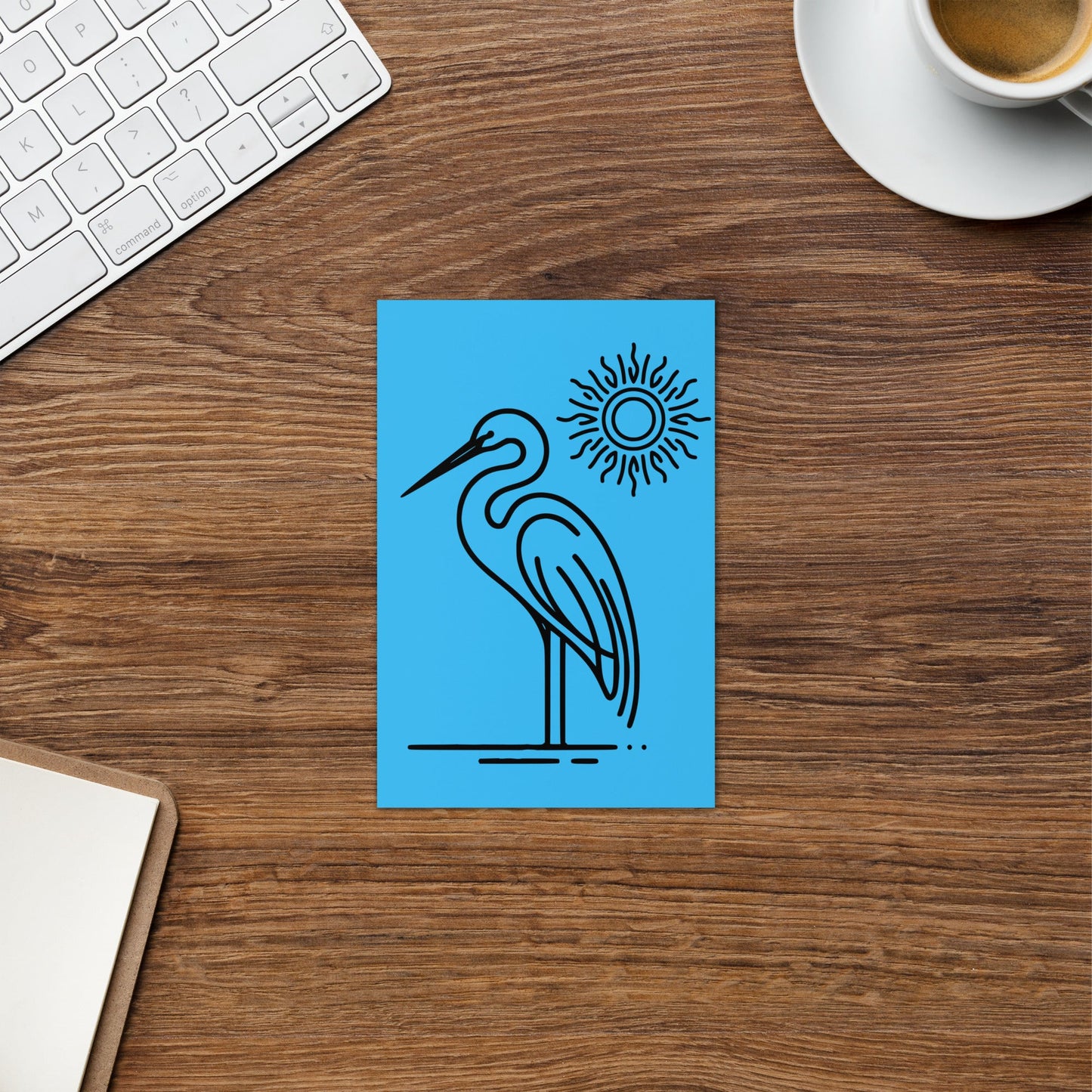 Great Blue Heron III Greeting Card - Greeting Card - Discovery Co.
