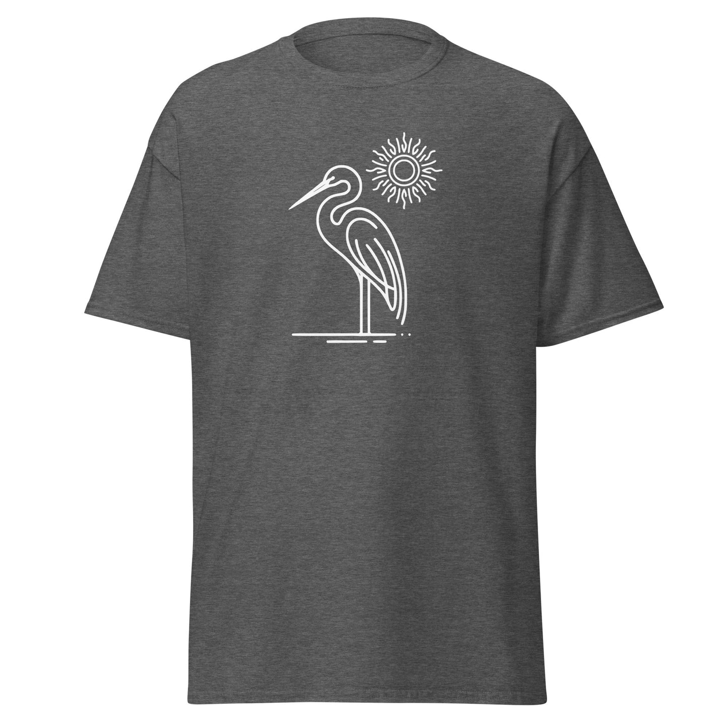 Great Blue Heron Men's (Unisex) Classic Tee - Men's Shirts - Discovery Co.