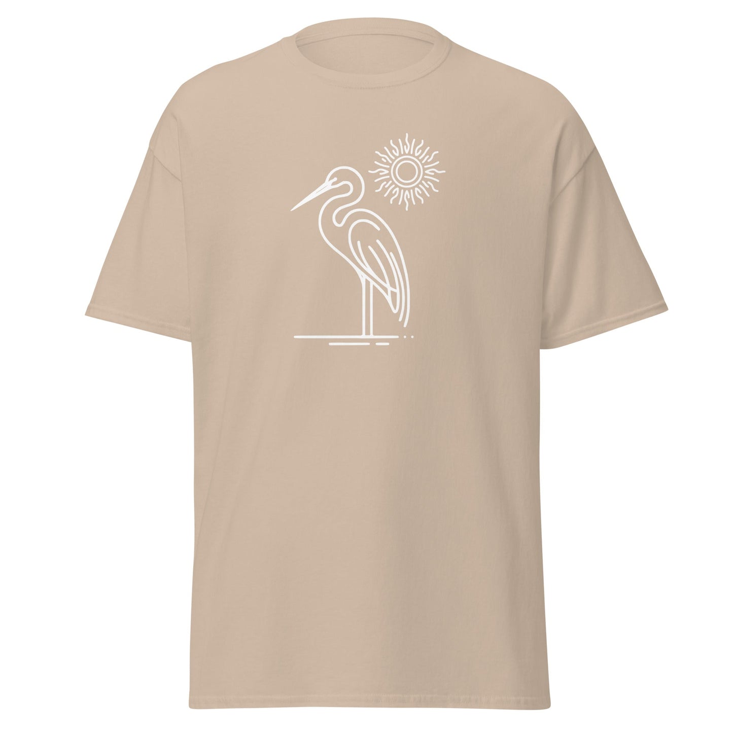 Great Blue Heron Men's (Unisex) Classic Tee - Men's Shirts - Discovery Co.