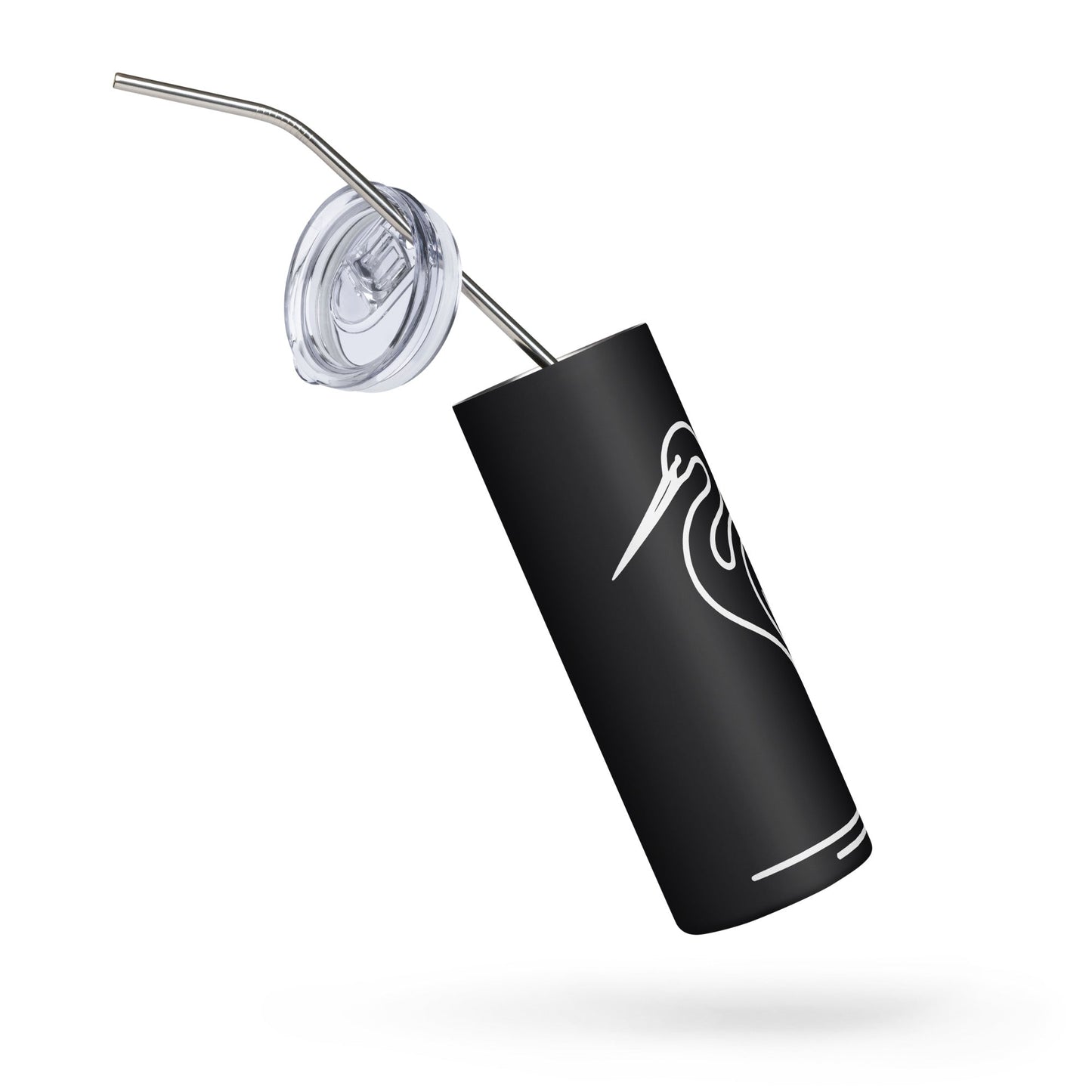 Great Blue Heron Stainless Steel Tumbler - Steel Tumbler - Discovery Co.