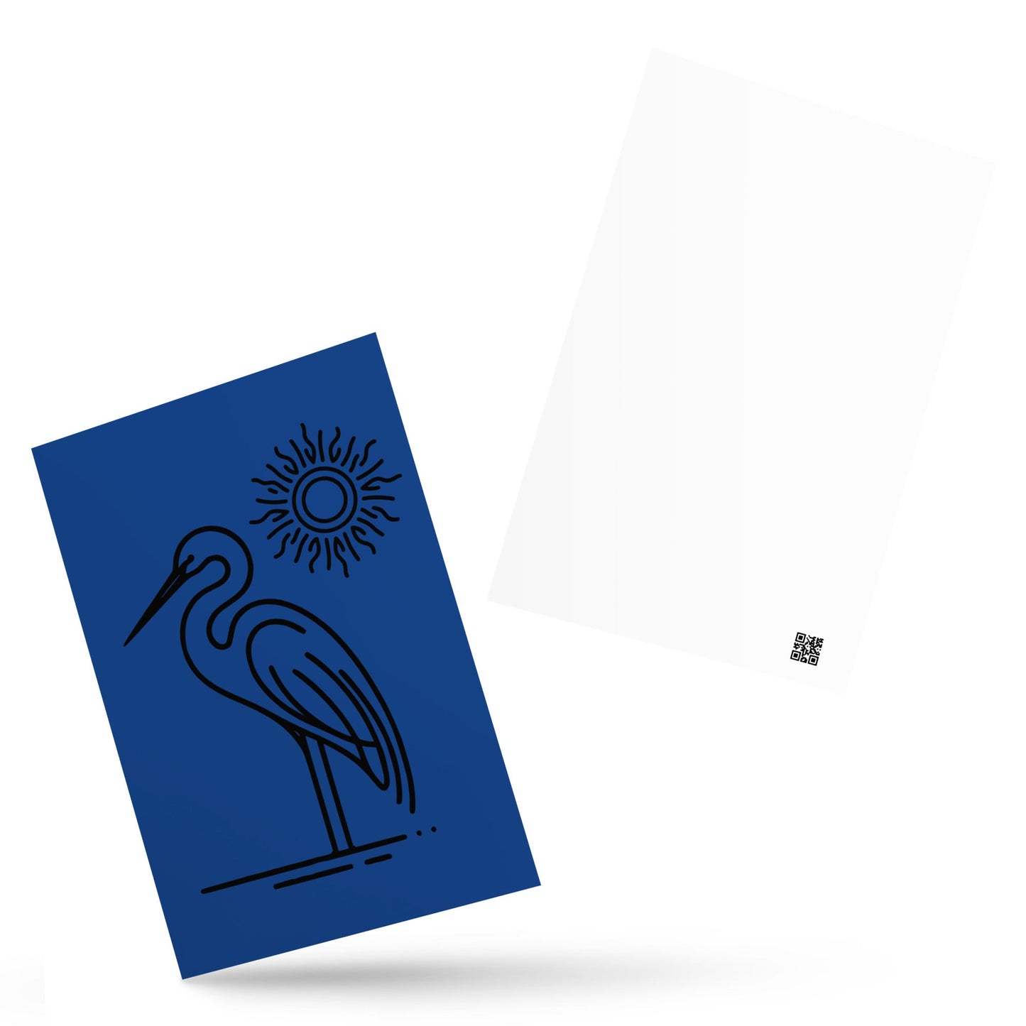 Great Blue Heron Standard Postcard - Post Cards - Discovery Co.