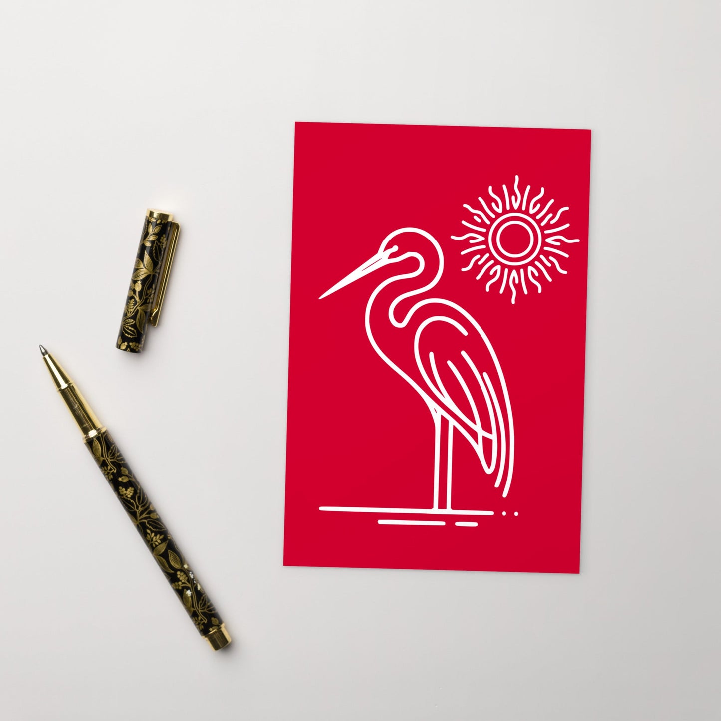 Great Blue Heron Standard Postcard - Post Cards - Discovery Co.