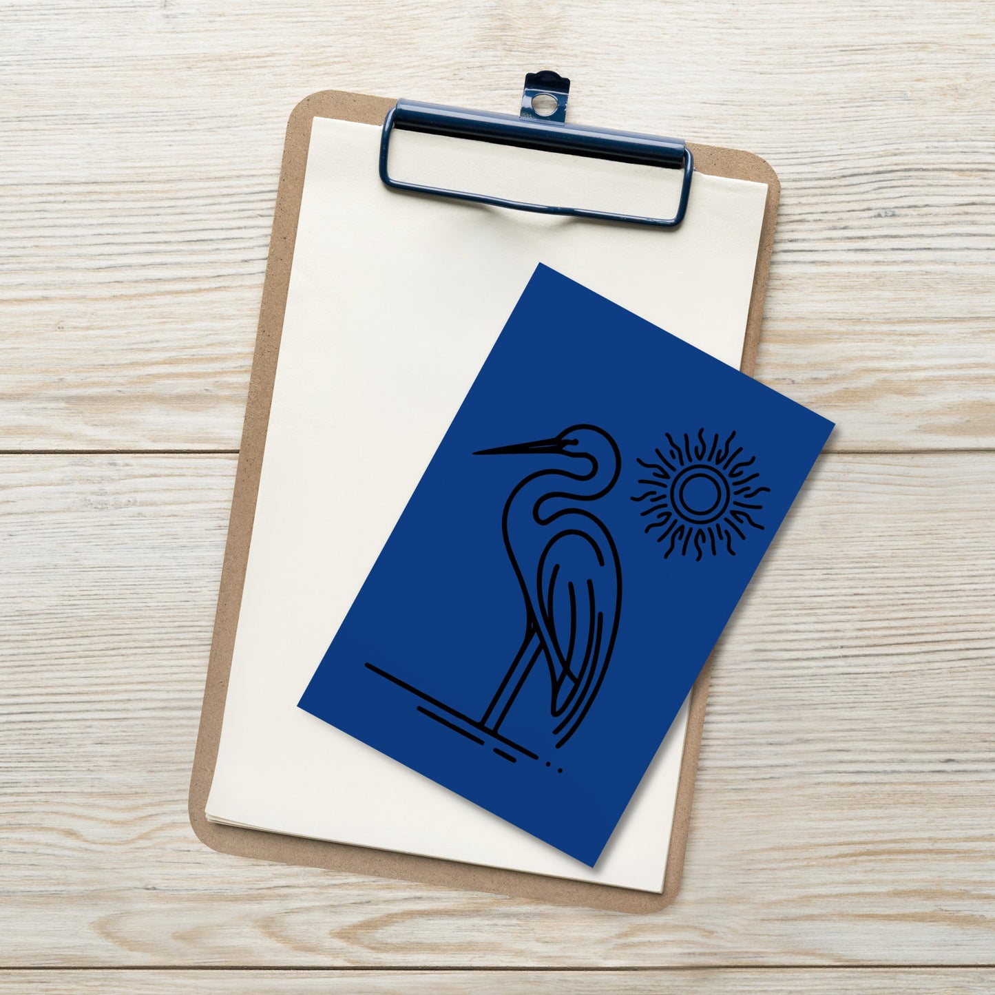 Great Blue Heron Standard Postcard - Post Cards - Discovery Co.