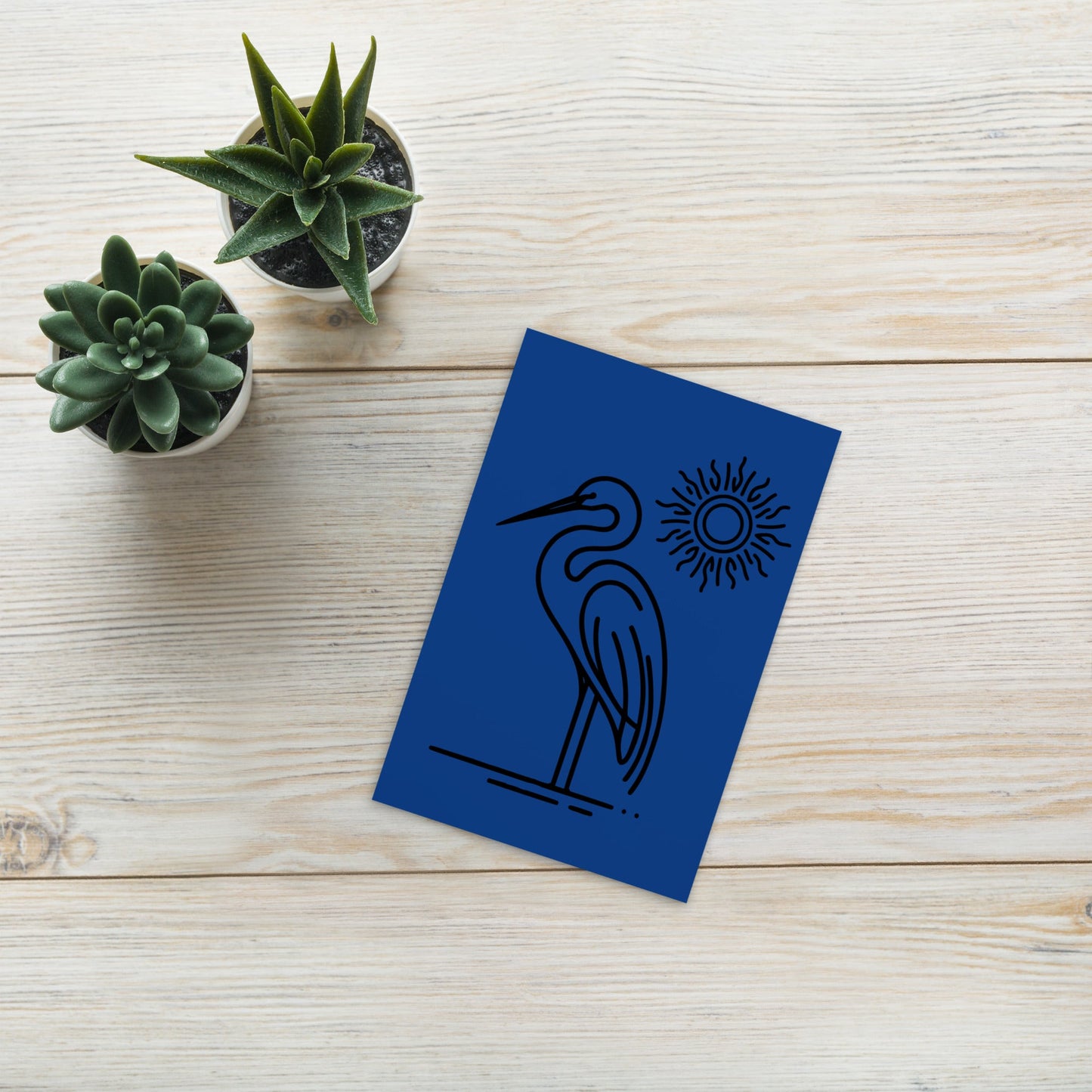 Great Blue Heron Standard Postcard - Post Cards - Discovery Co.