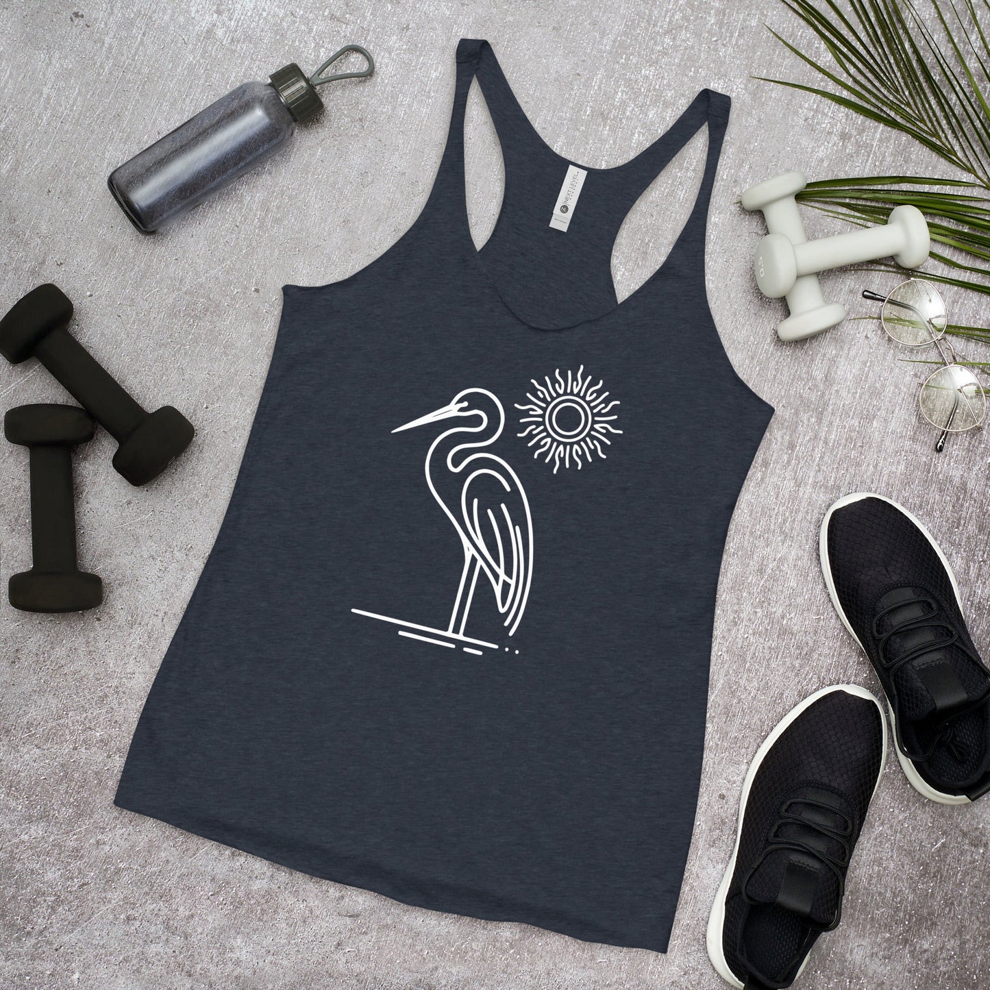 Great Blue Heron Women's Racerback Tank - Women's Shirts - Discovery Co.