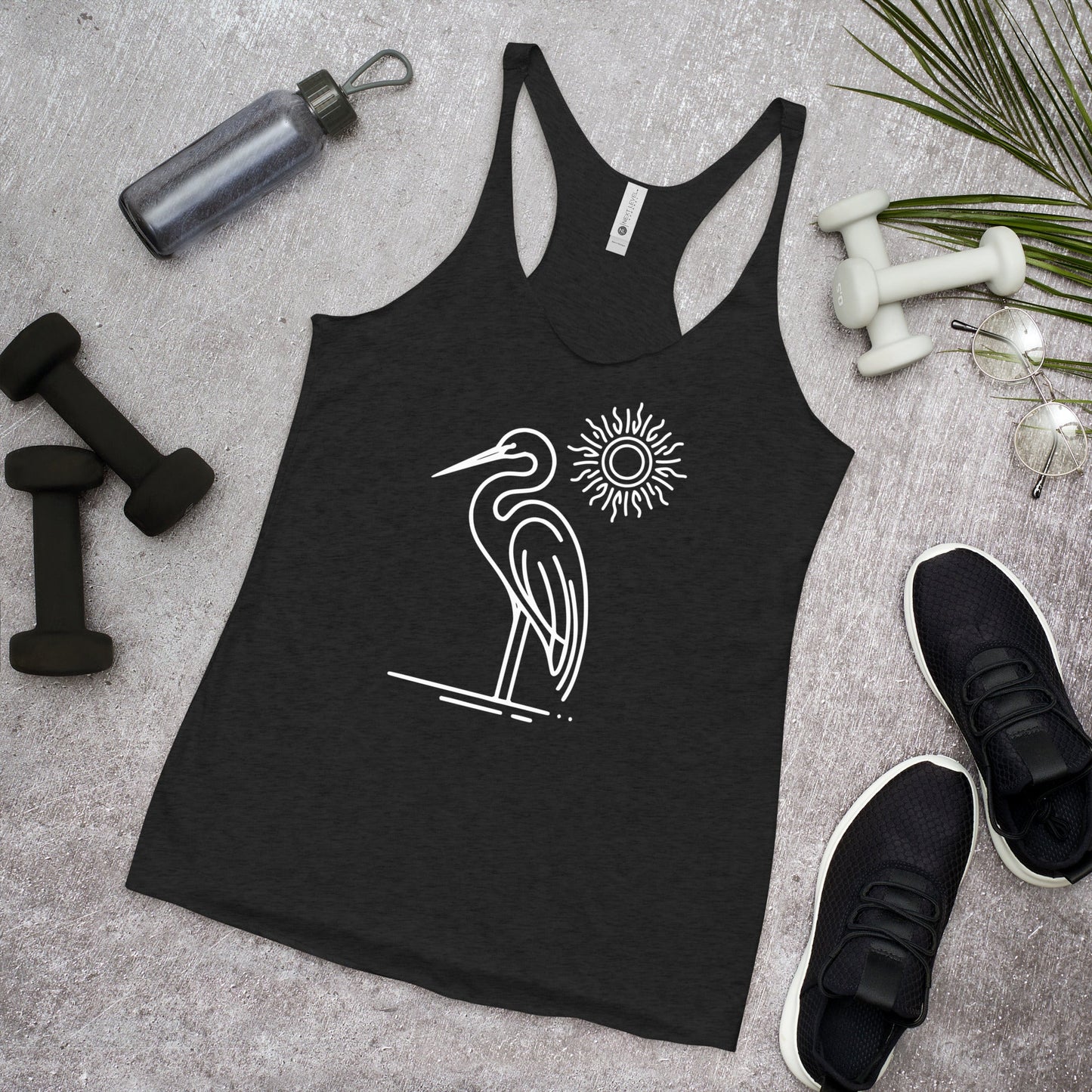 Great Blue Heron Women's Racerback Tank - Women's Shirts - Discovery Co.