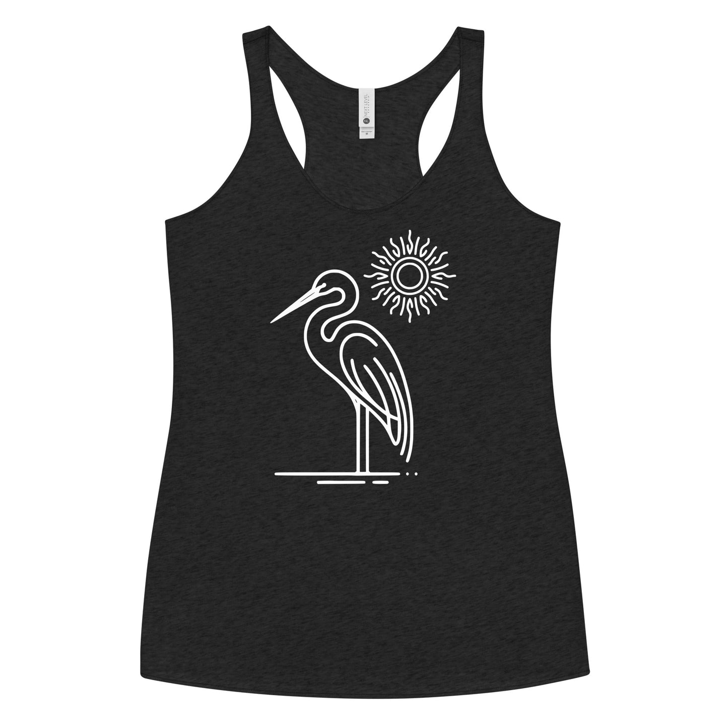 Great Blue Heron Women's Racerback Tank - Women's Shirts - Discovery Co.